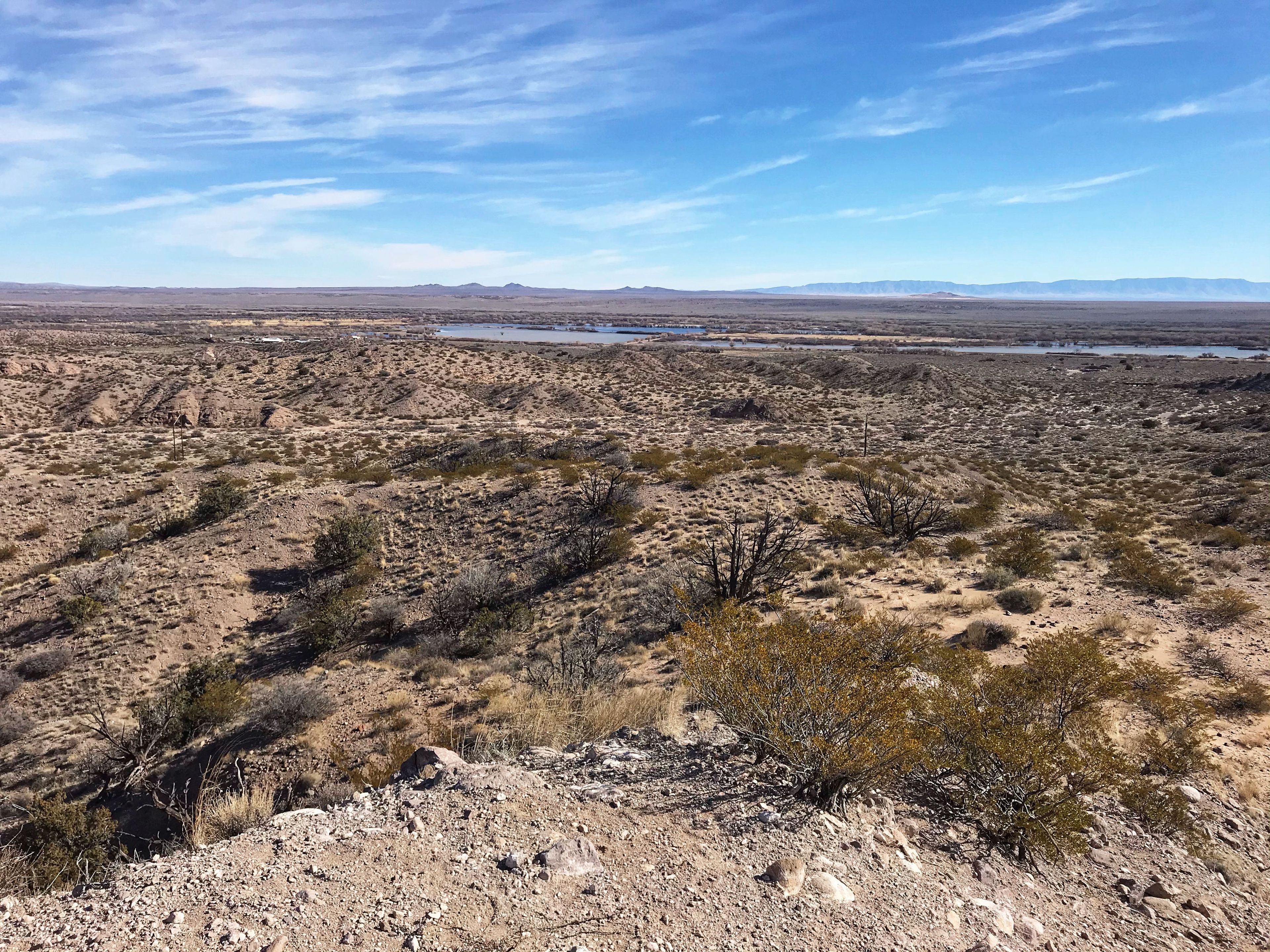 Looking over the Refuge from the ridge. Photo by Pam Riches.