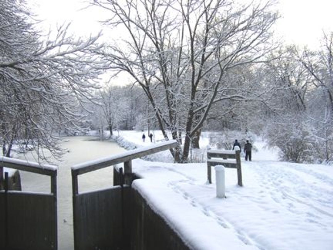 Snow walkers. Photo by Stark County Park District.