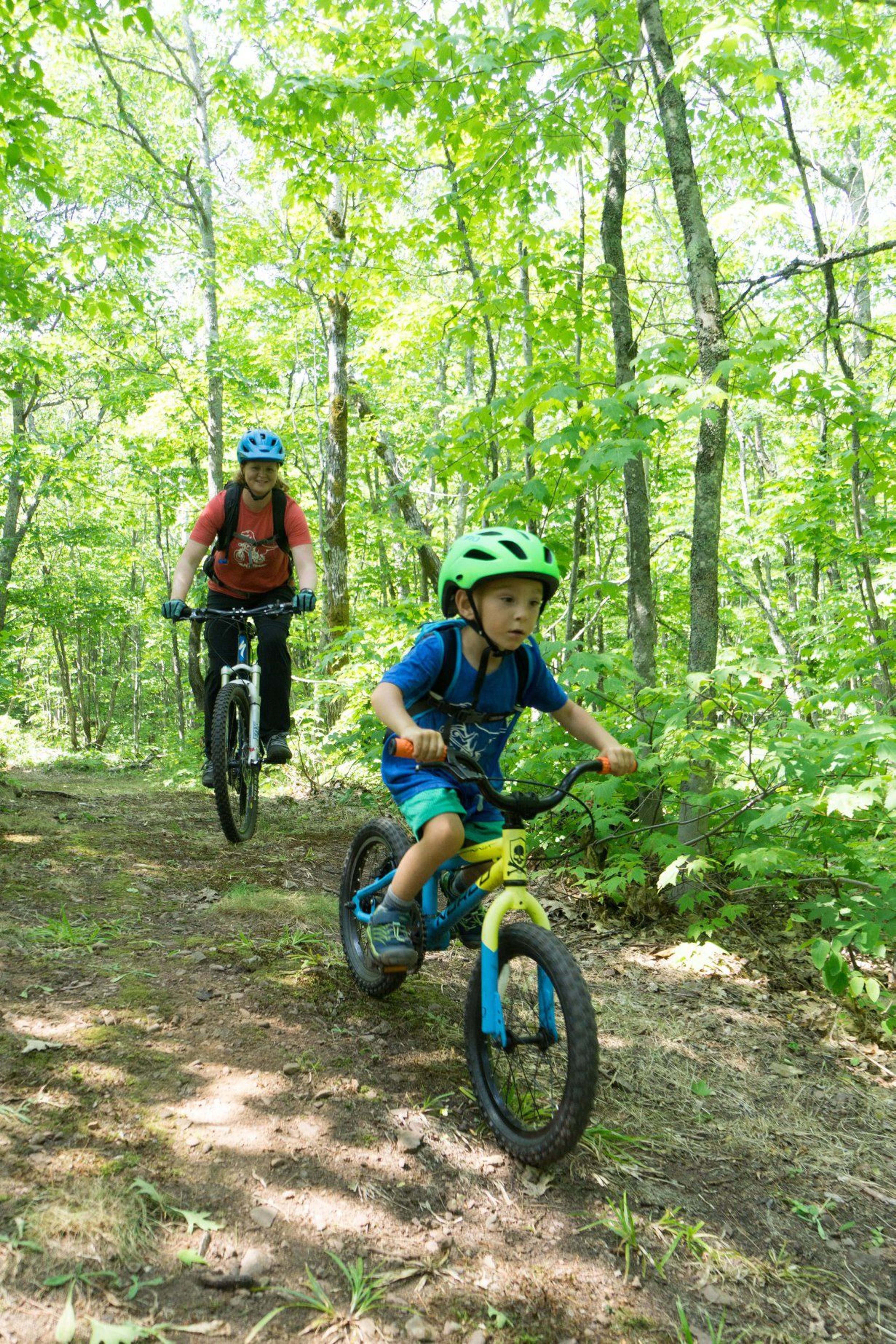 Our trails are open for riders of all ages!