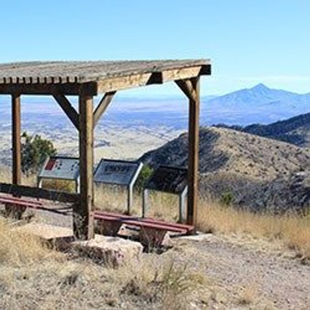 Ramada on Coronado Peak. Photo by NPS.