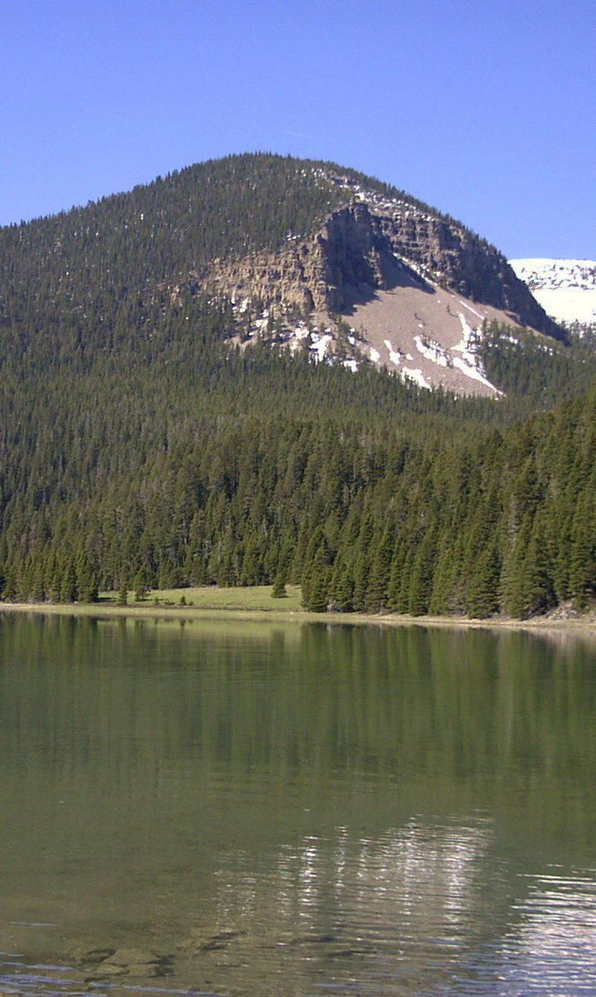 Crystal Lake in the Big Snowies. Photo by USFS.