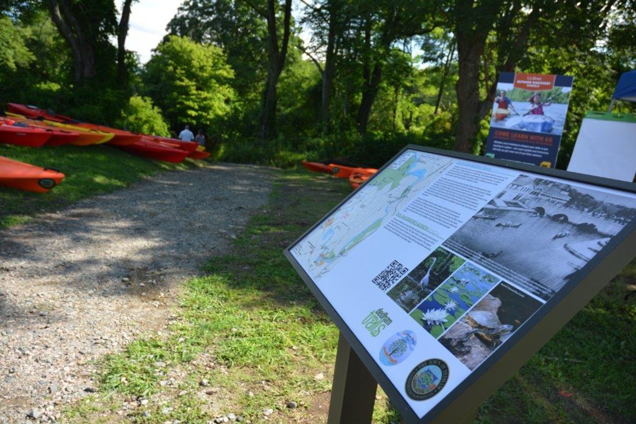 #1 Dolan Center - Interpretive signage.