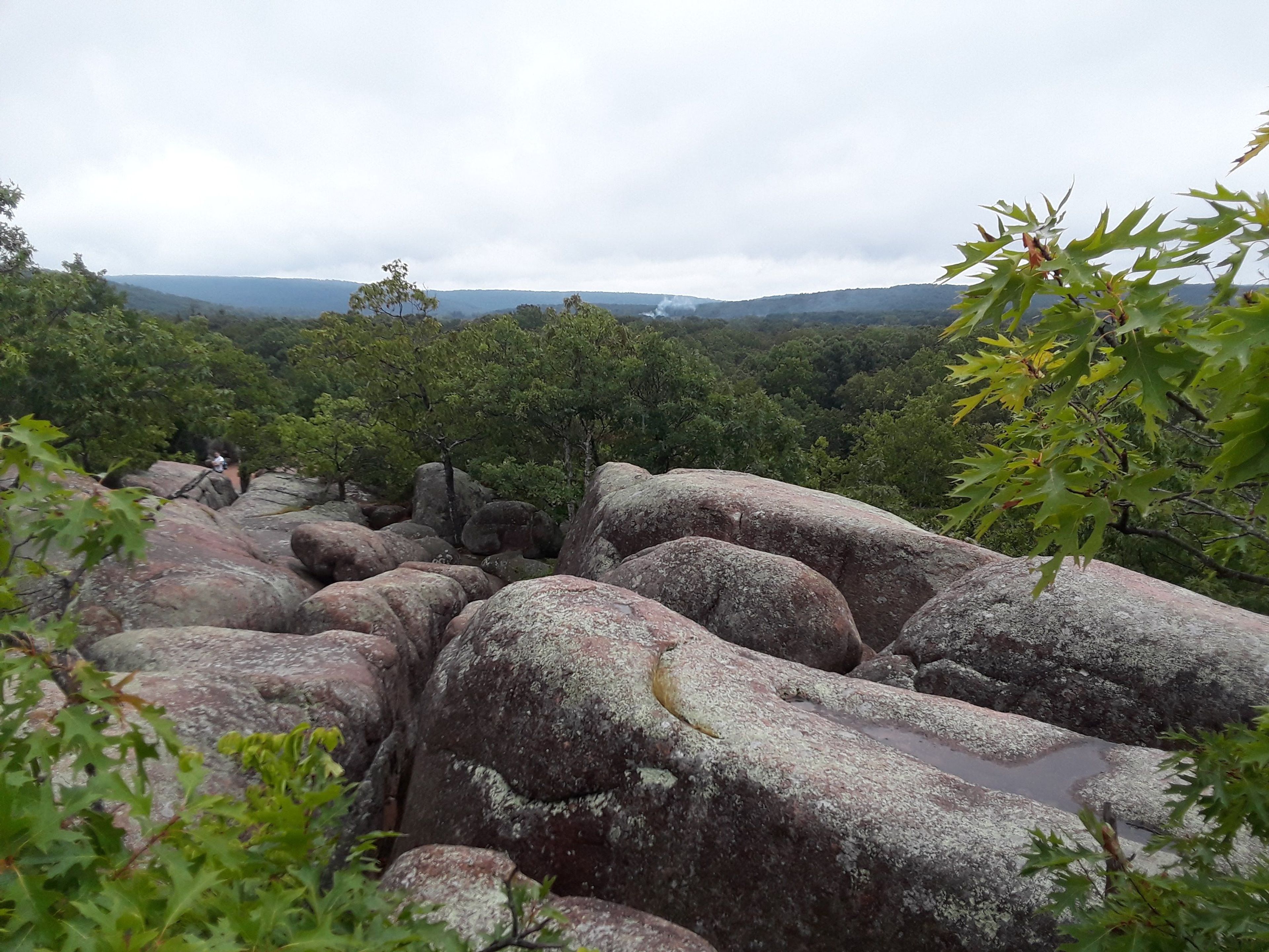 Overlooks provide panoramic views of the Ozark Plateau landscape. Photo by Donna Kridelbaugh & John Stone.