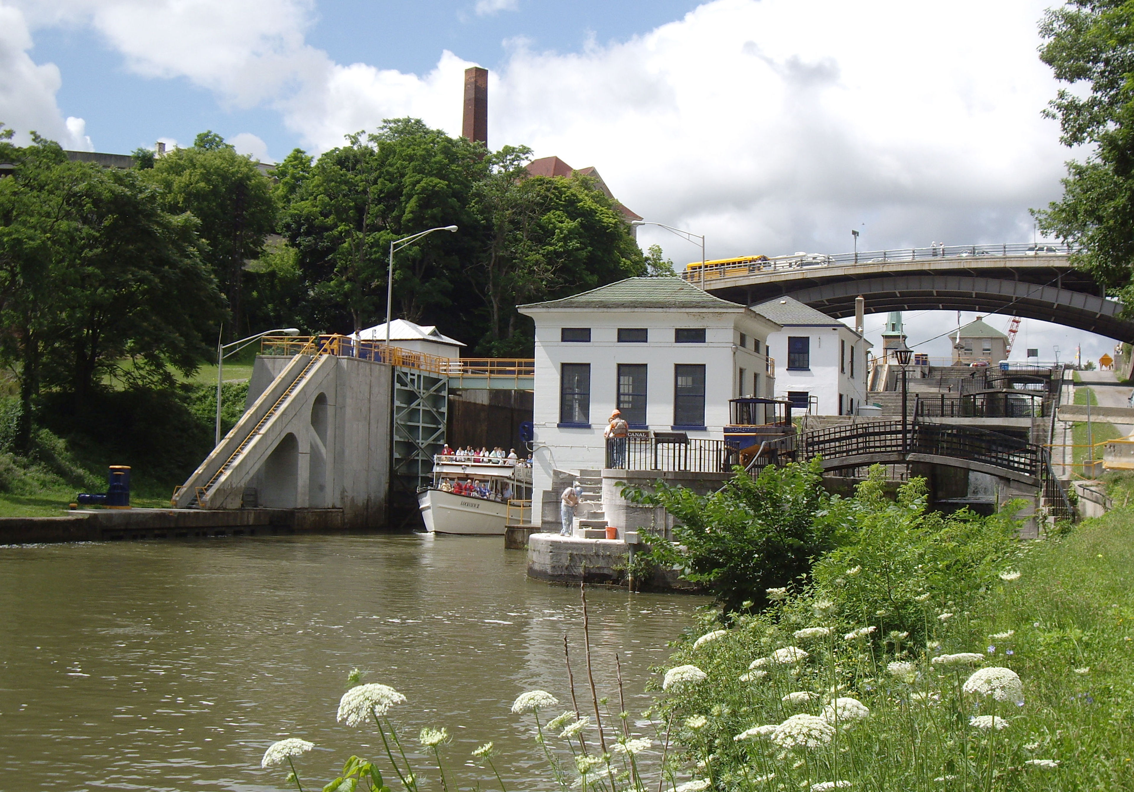 Lockport Locks. Photo by Mary Shaw.