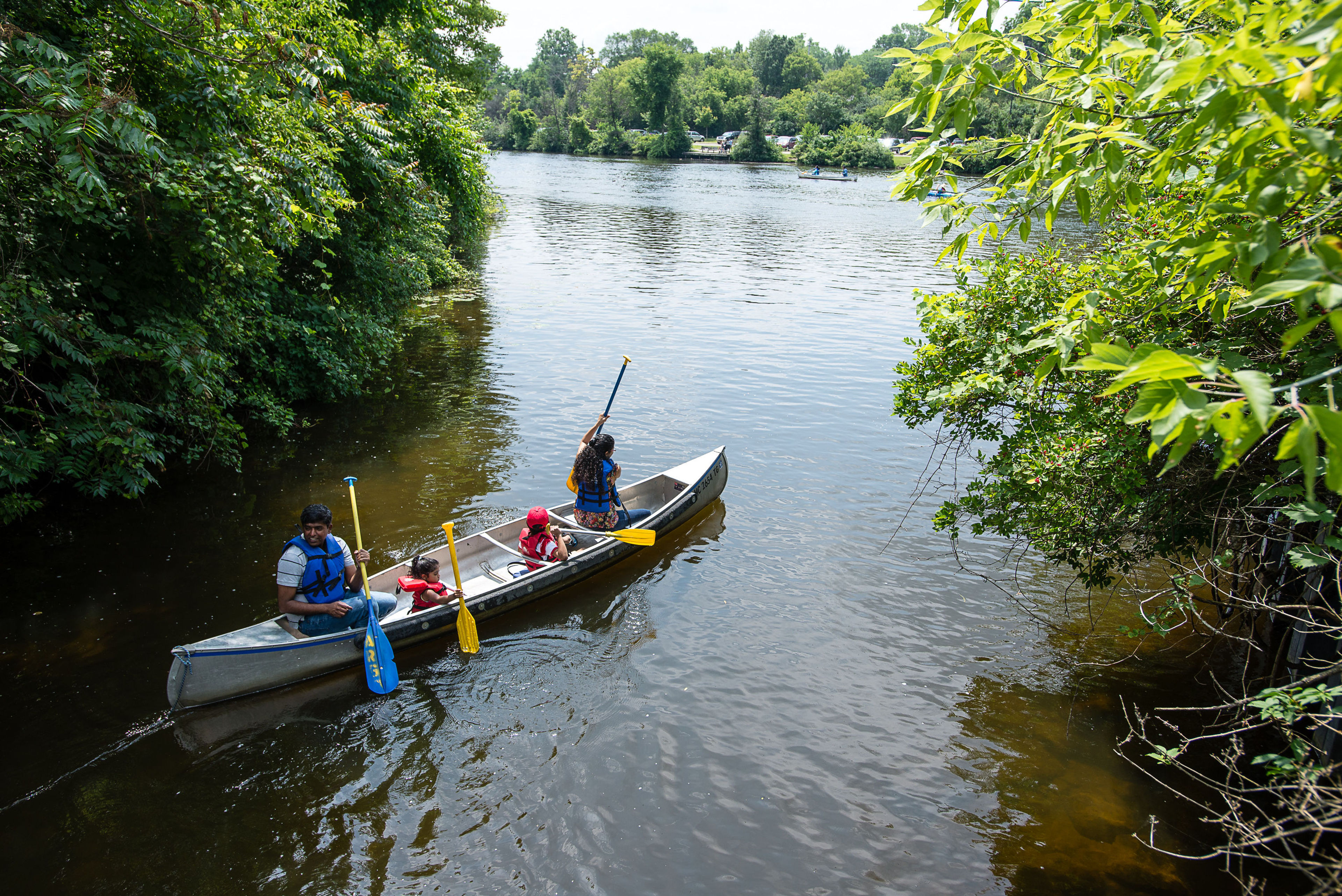 River Day. Photo by Ann Arbor Parks & Recreation.