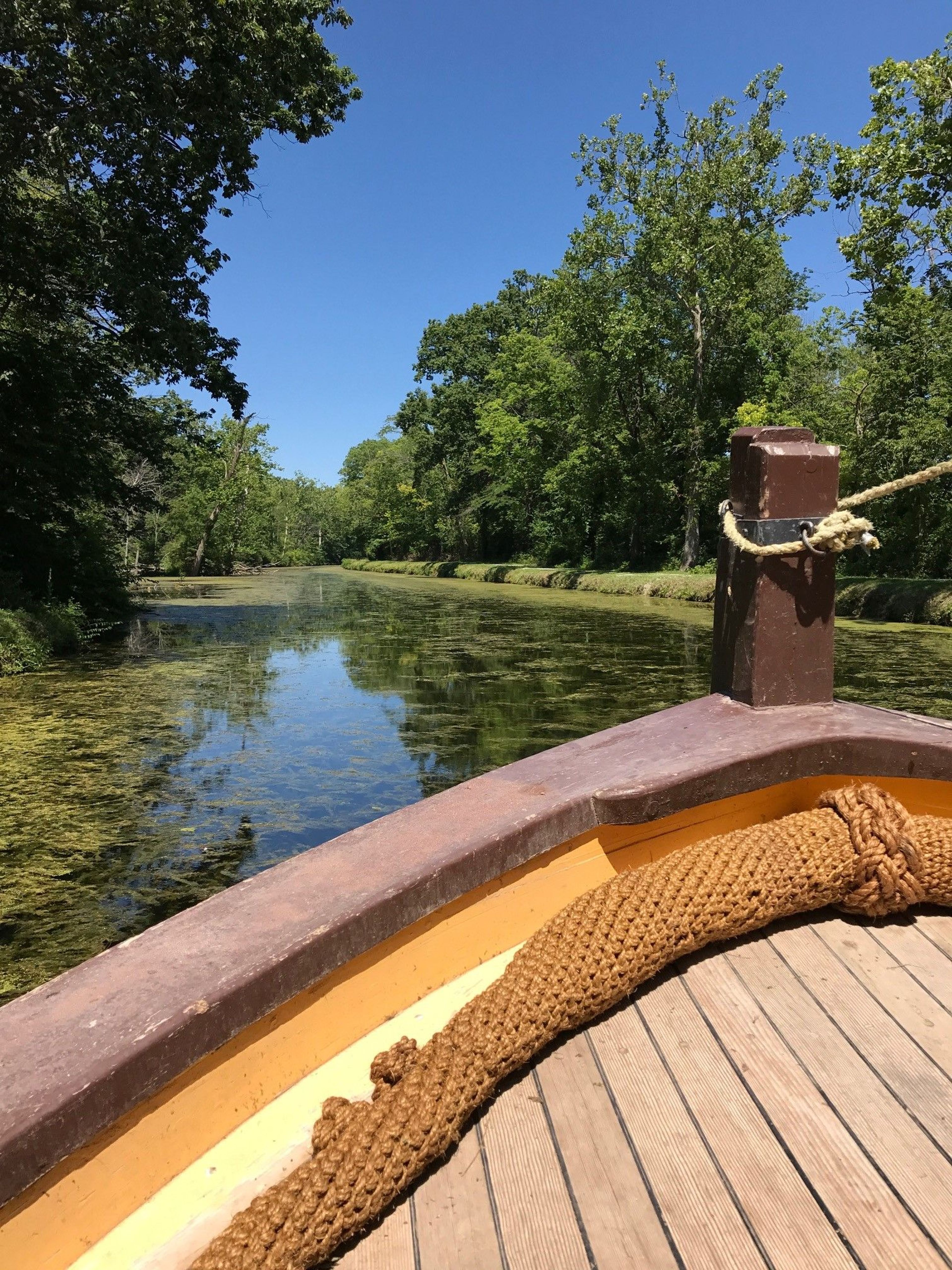 Piqua Canal Boat. Photo by Elizabeth Connor.