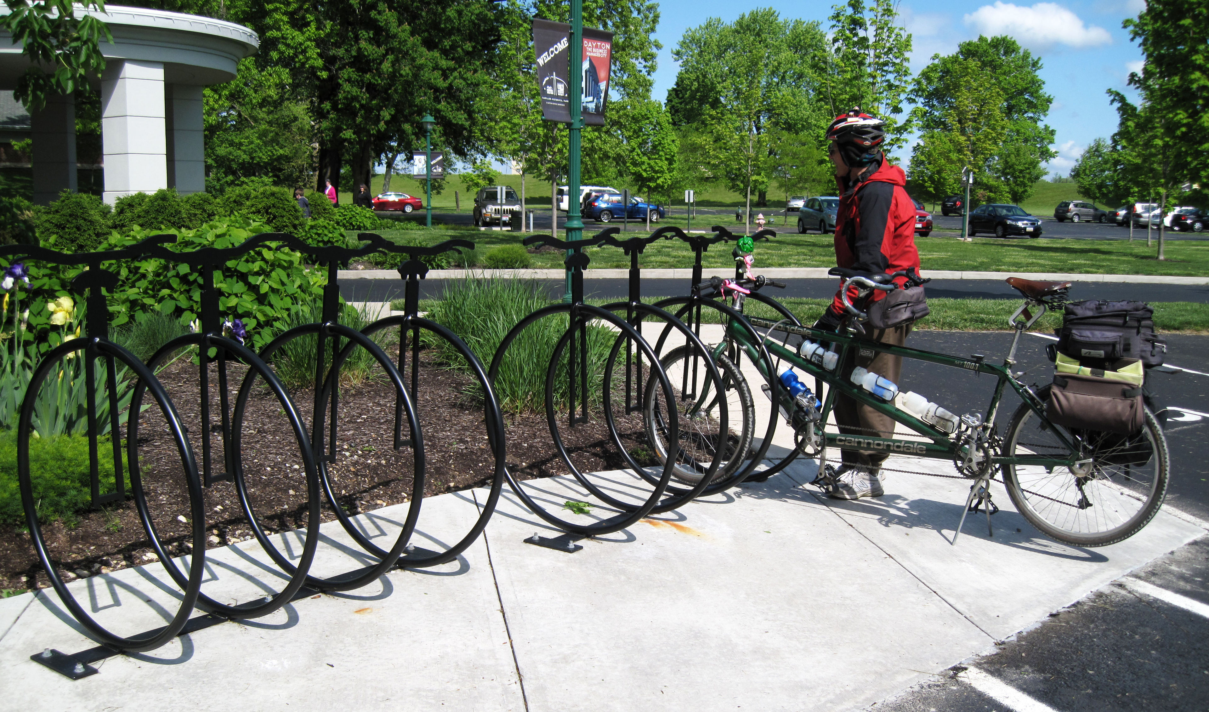 Dayton Bike Rack. Photo by Mary Shaw.