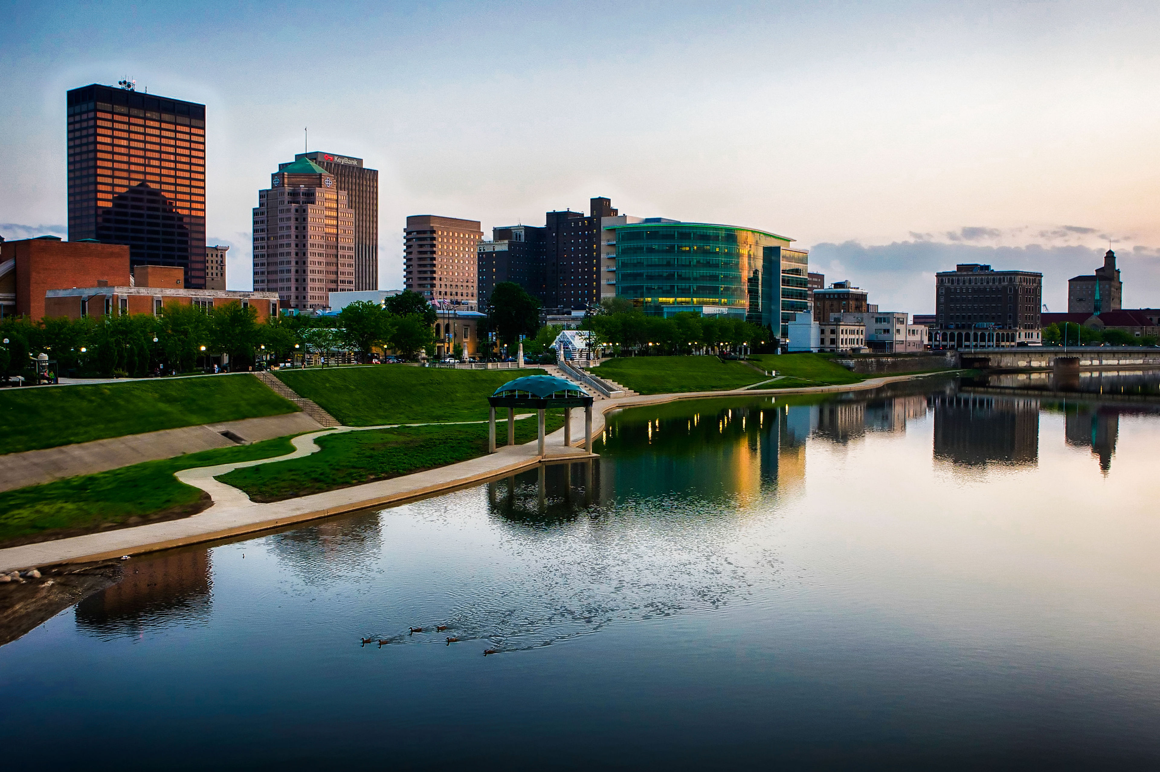 Dayton skyline. Photo by Jim Crotty.