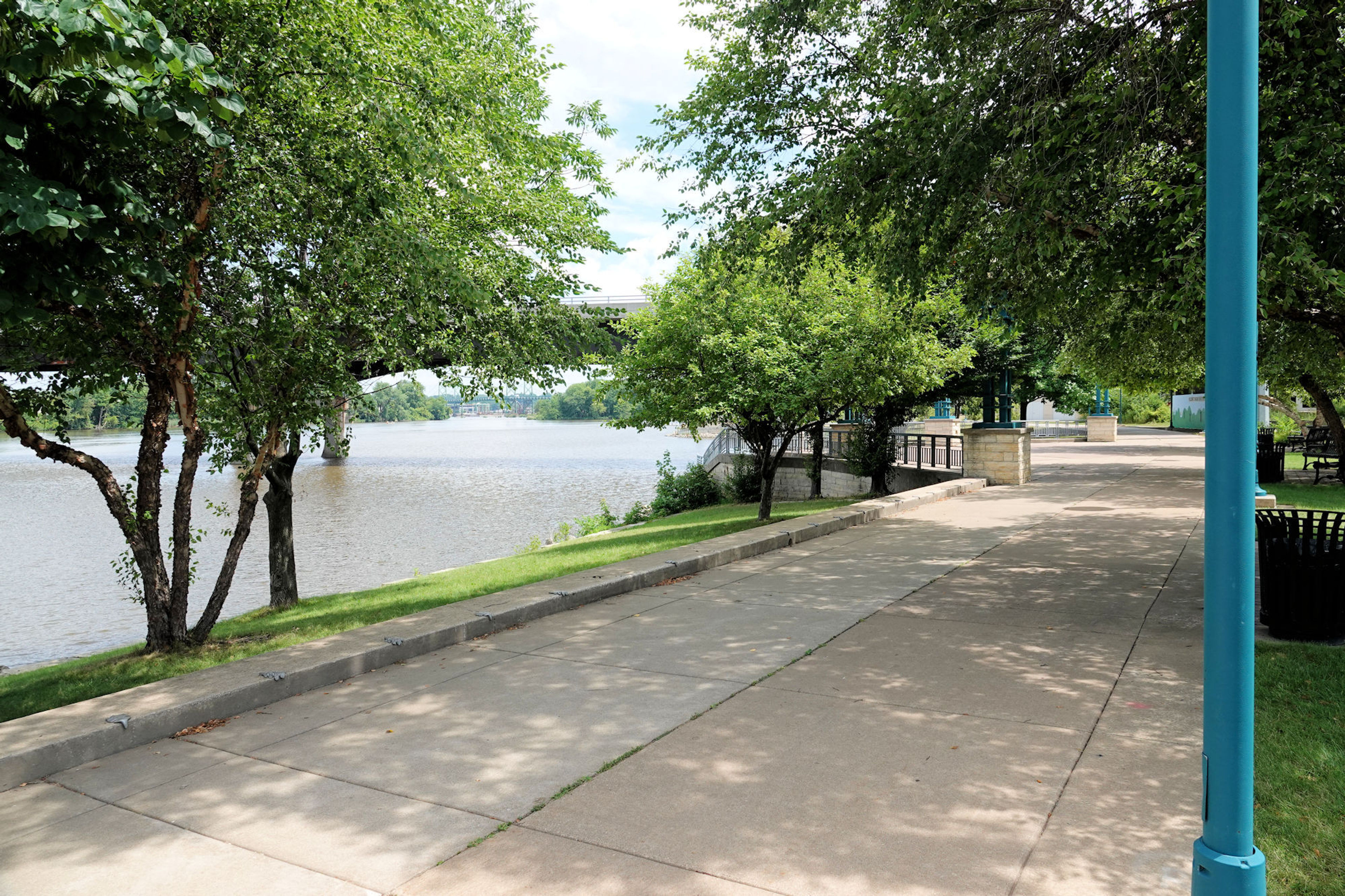 Great River Trail - Moline, IL - 7-10-2018. Photo by Jim Walla.