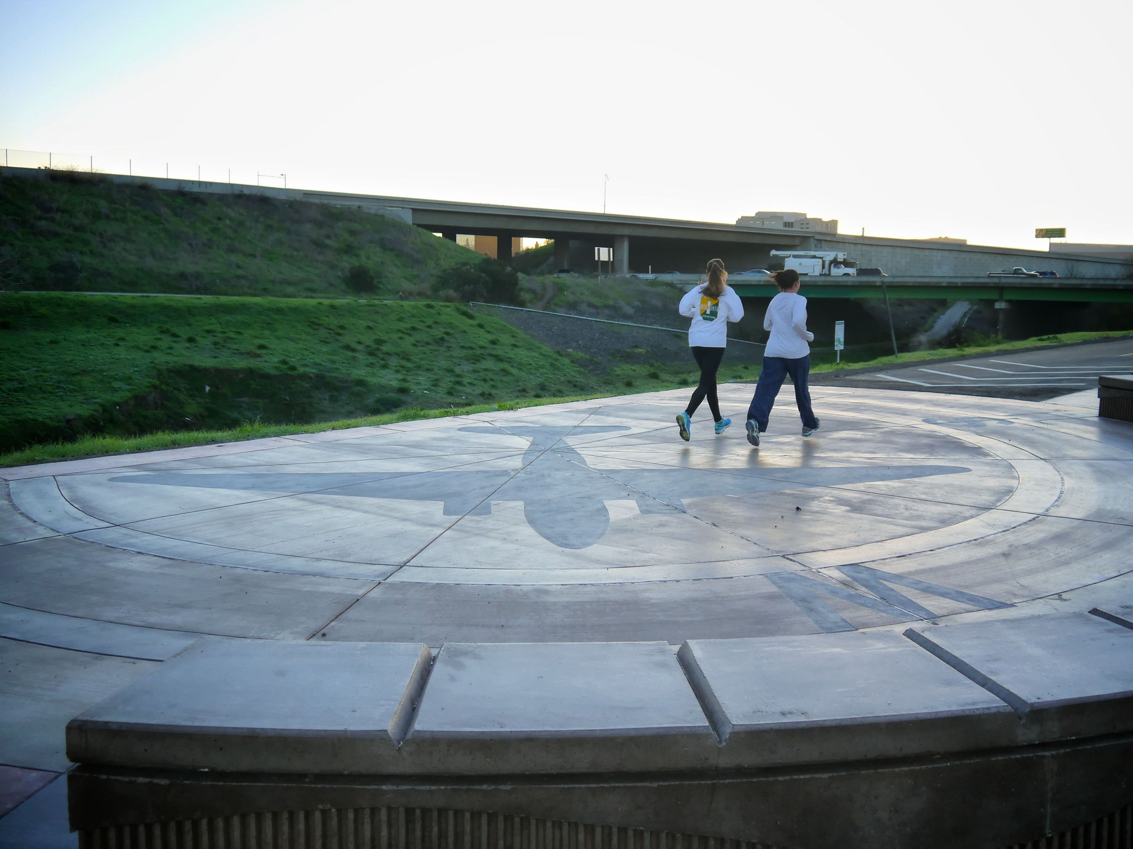 Newly constructed extension to the Guadalupe River Trail. Photo by Yves Zsutty.