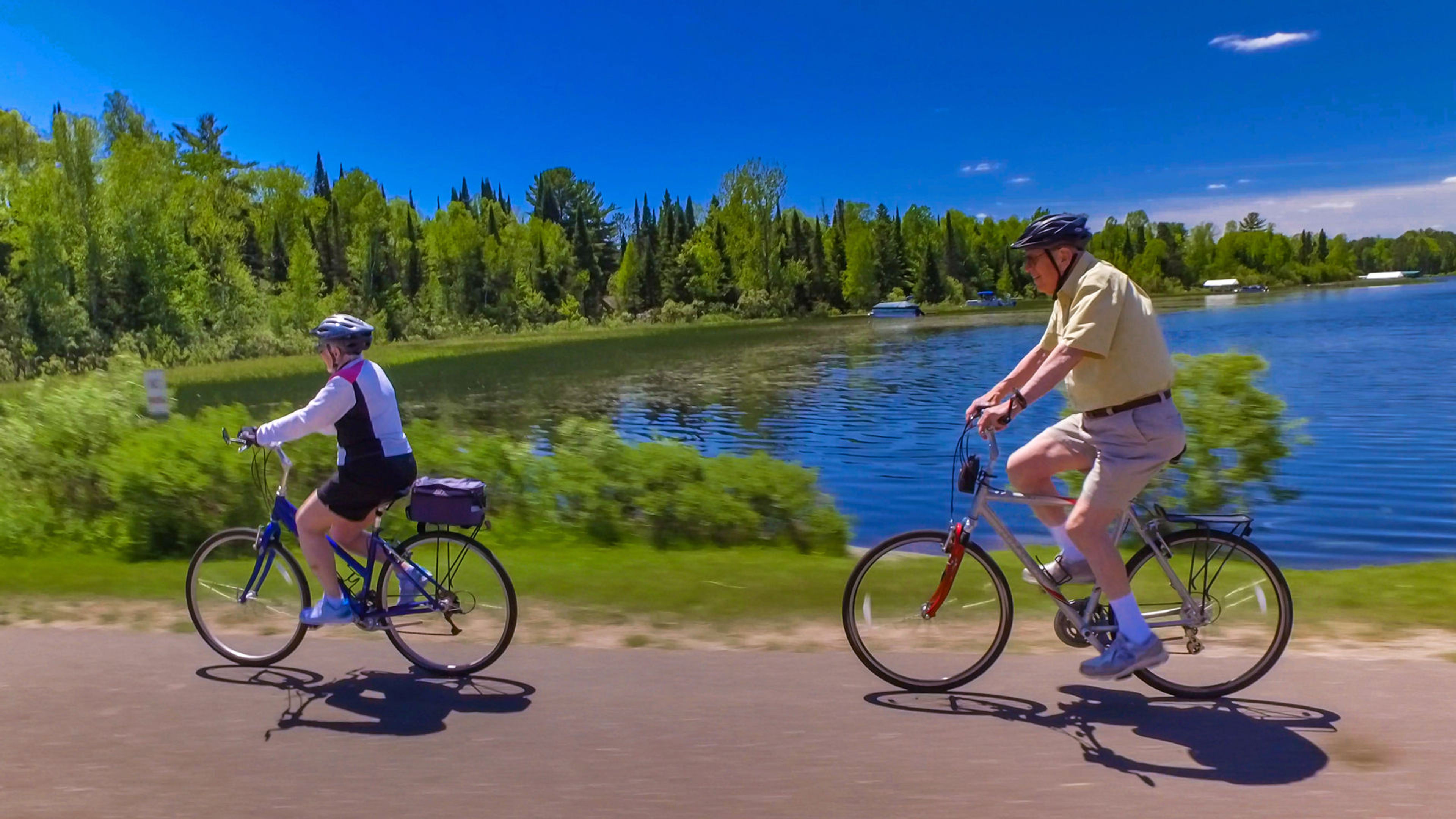 Cruising on the HOV. Photo by Boulder Junction Chamber.