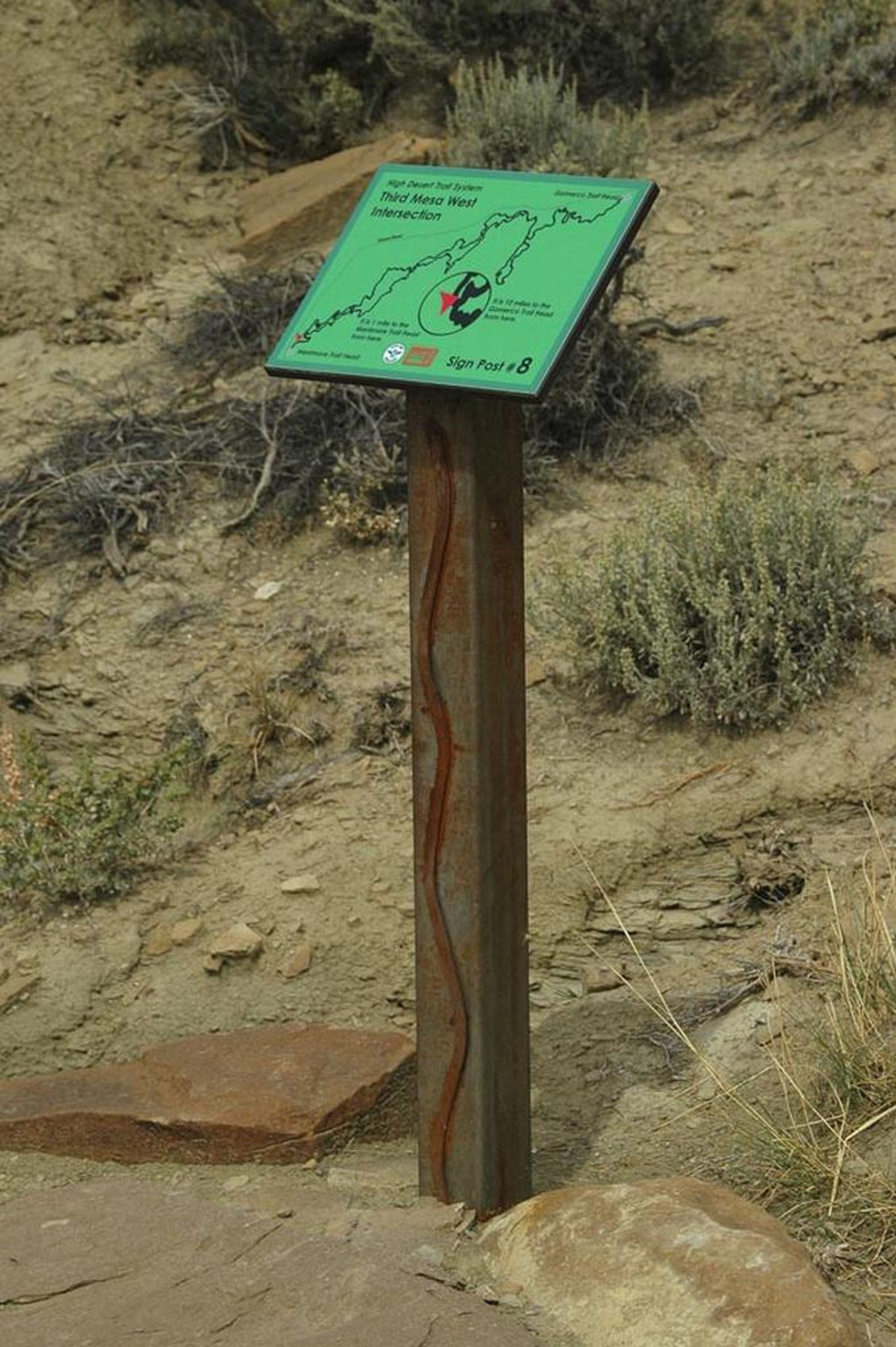 Artistic Trail Markers