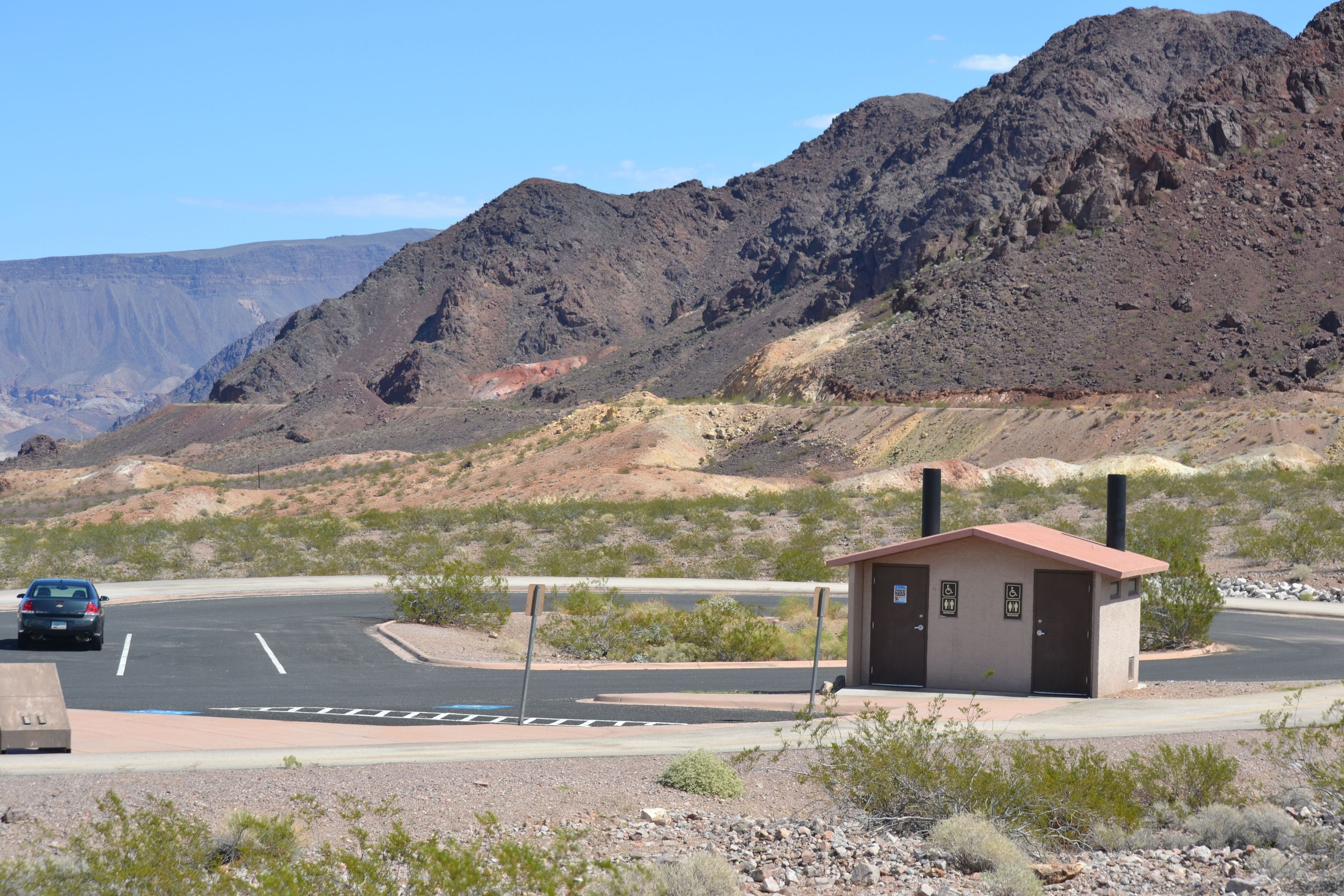 Historic Railroad Trail trailhead near Alan Bible