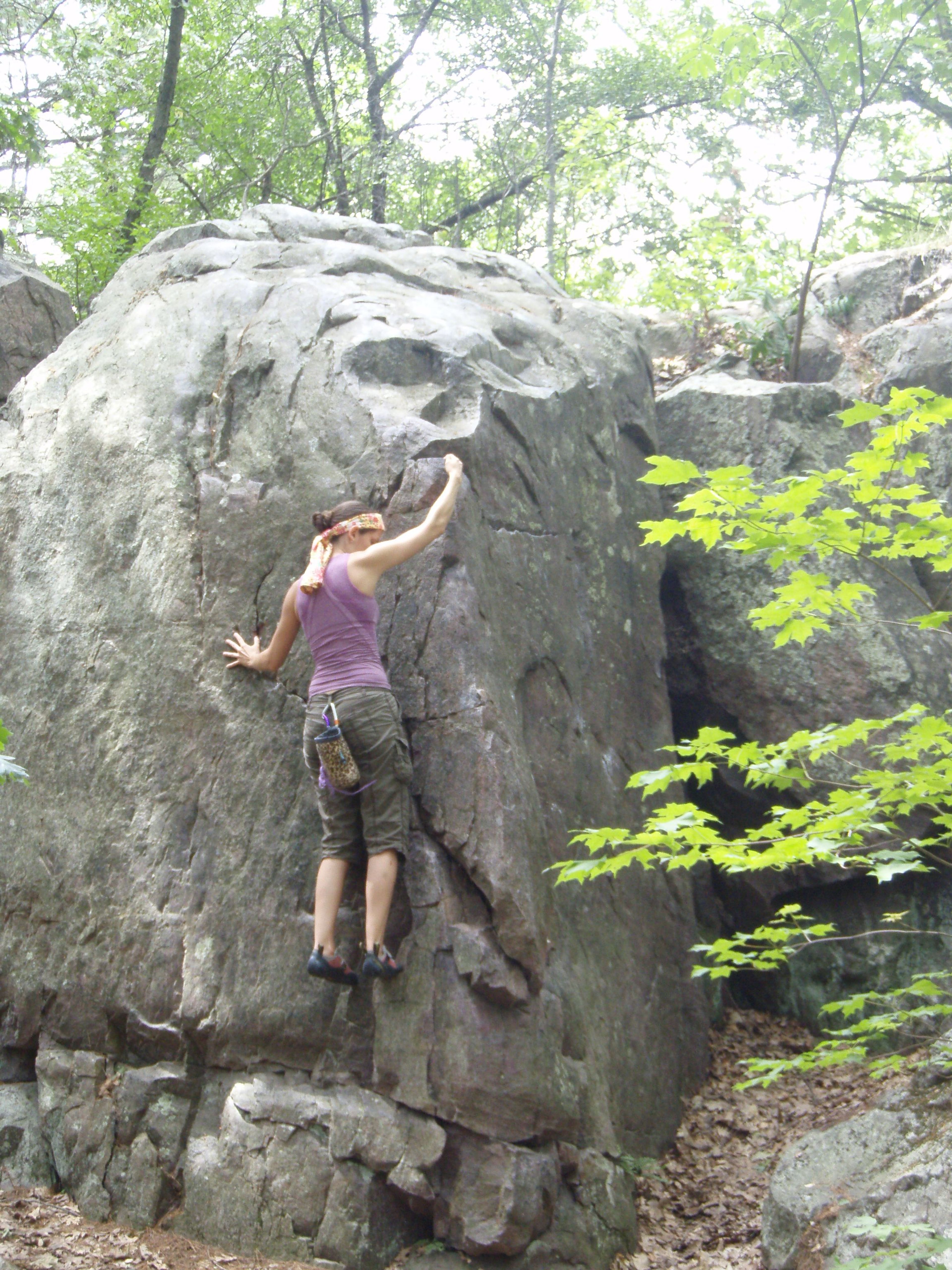 Climber. Photo by Greg Walther.