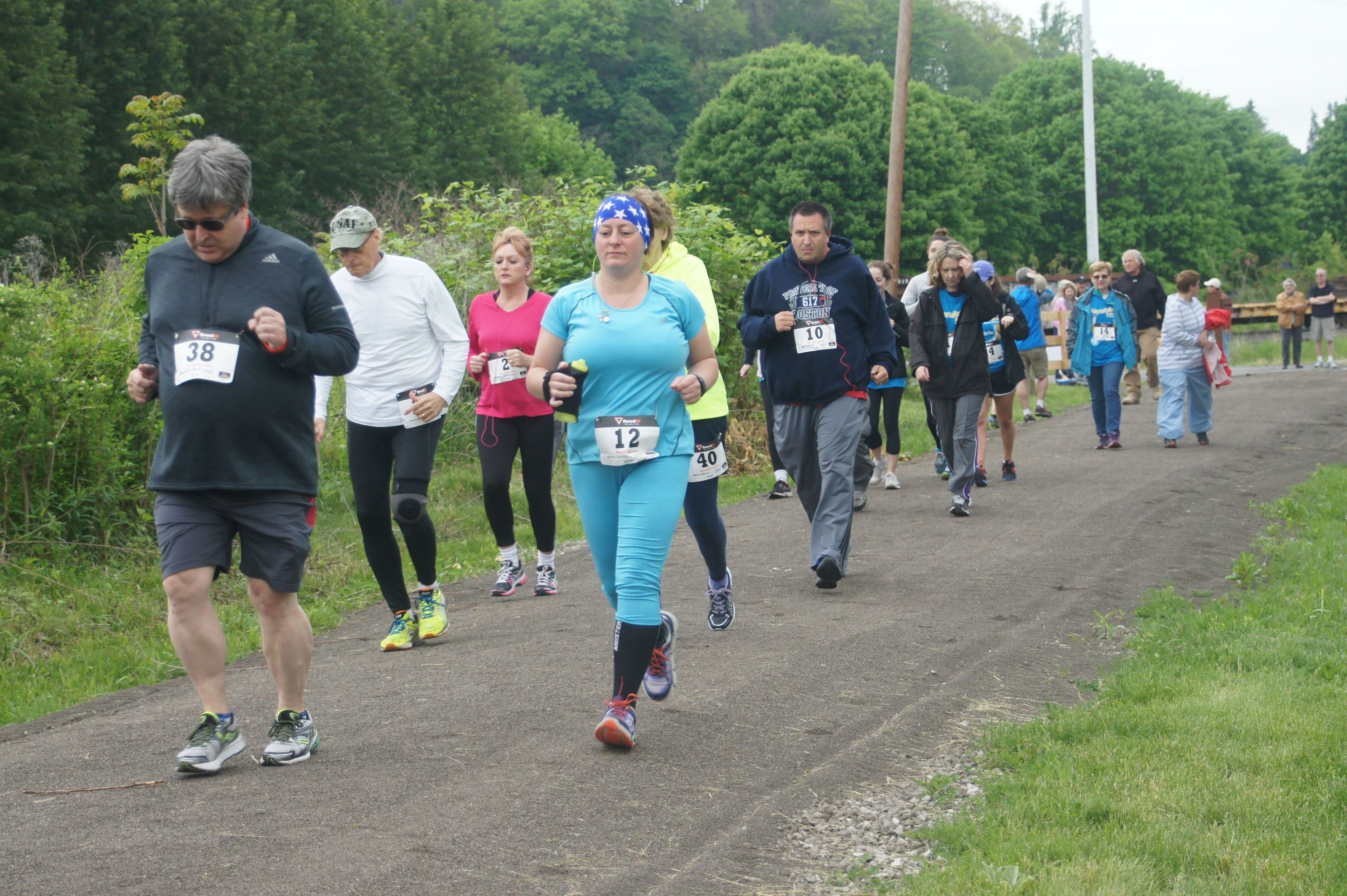 Mayer Trail - Family Fun Run, 2016.