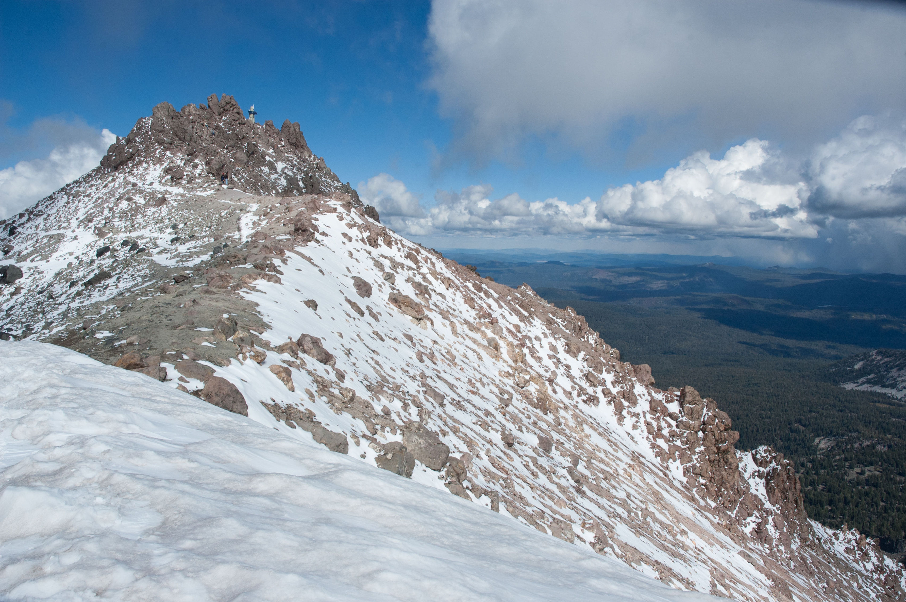 At the top. Photo by Mike Bullington.