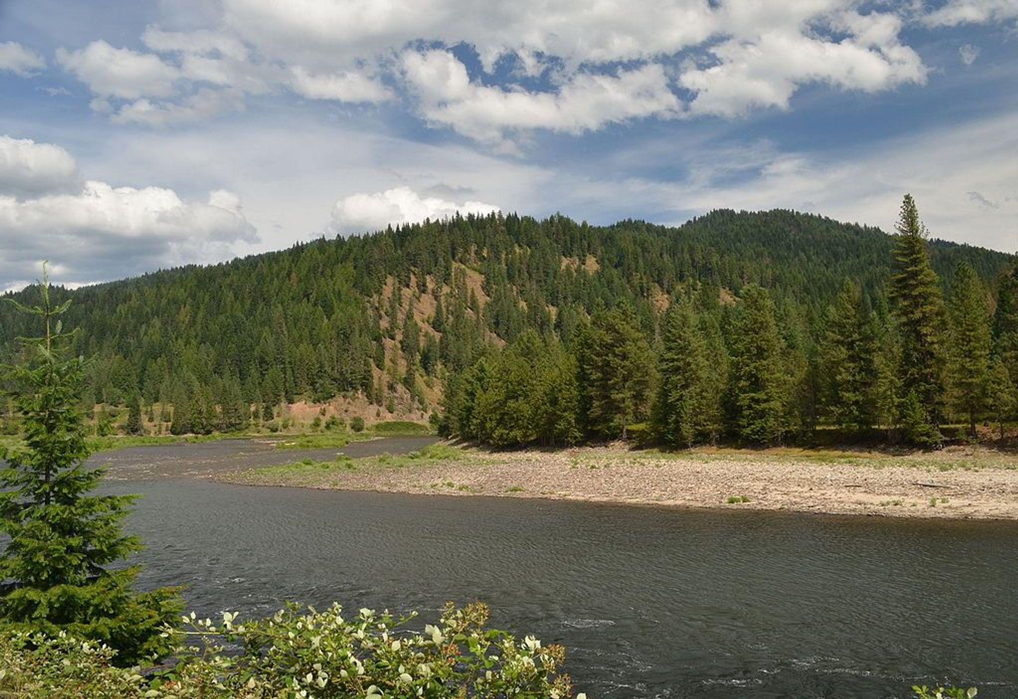 Lochsa and Selway river convulgence. Photo by Forest Service North Region.