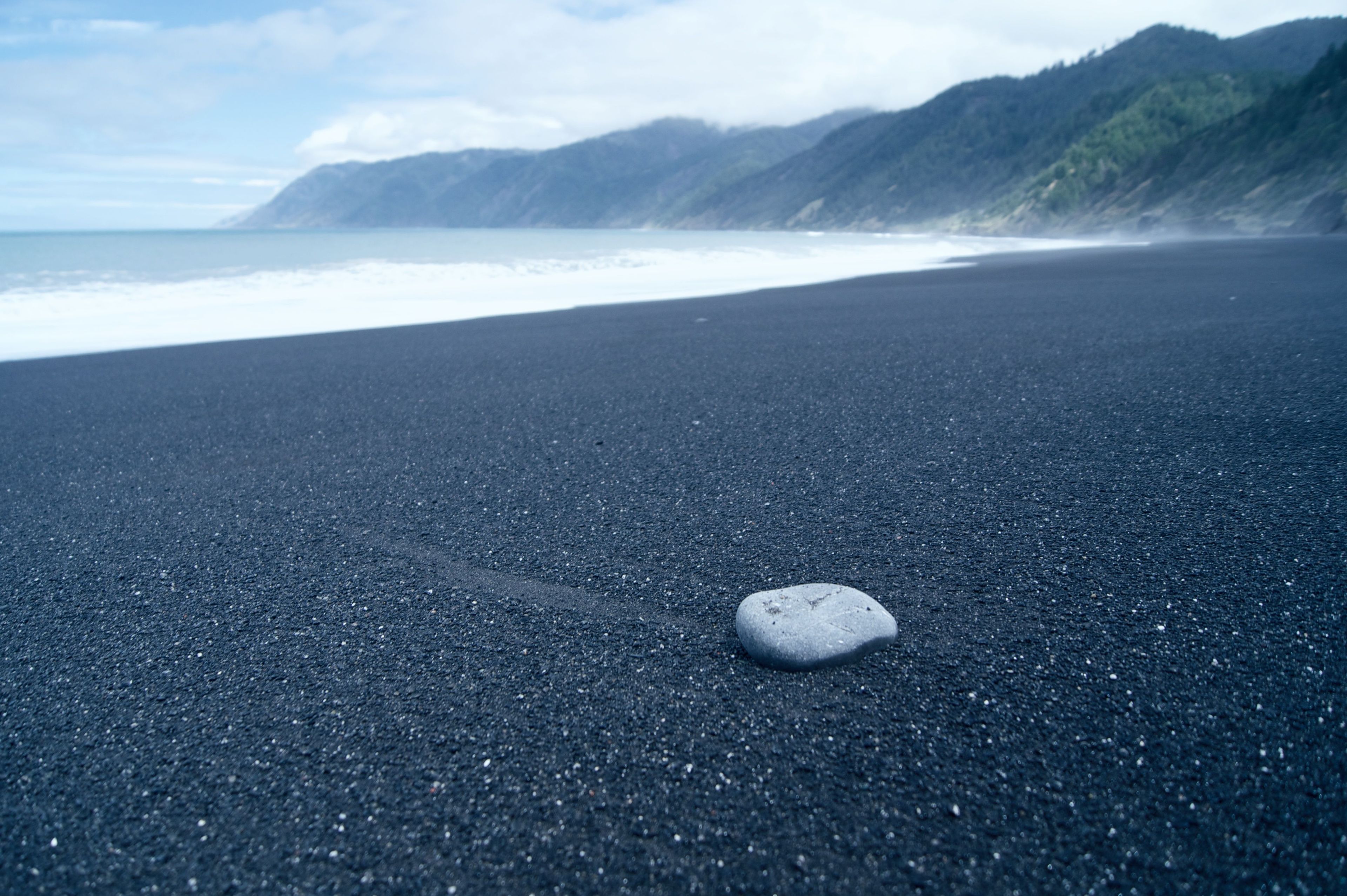 Line in the sand. Photo by Spencer Cross.