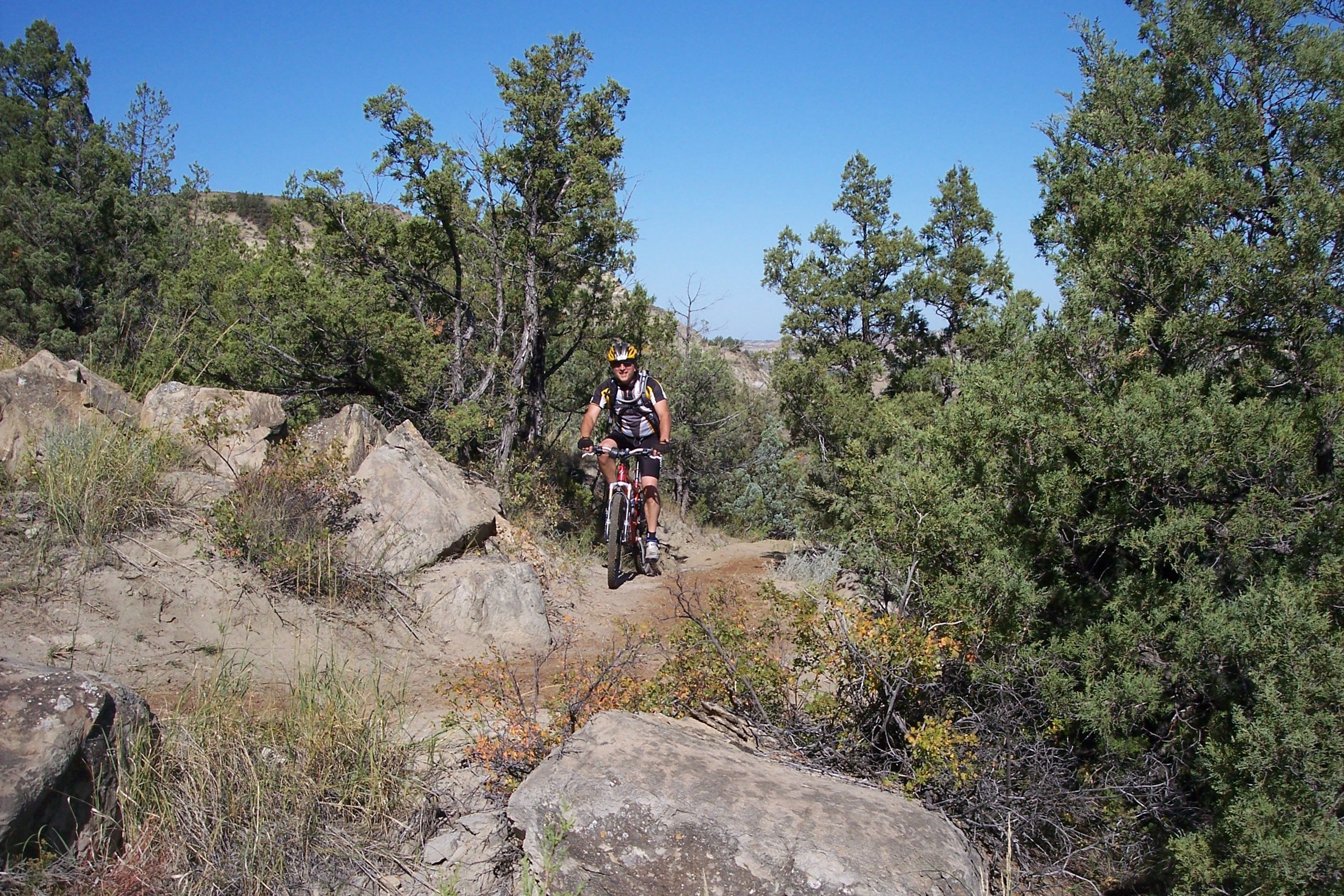 Biking the Maah Daah Hey. Photo by John Reimer.