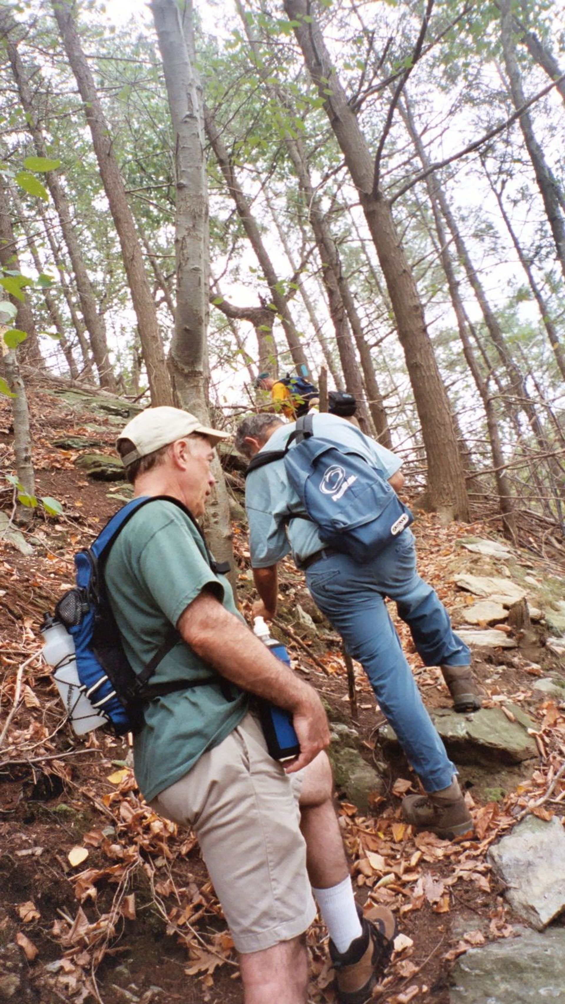 On the trail. Photo by Carl M. Smith.