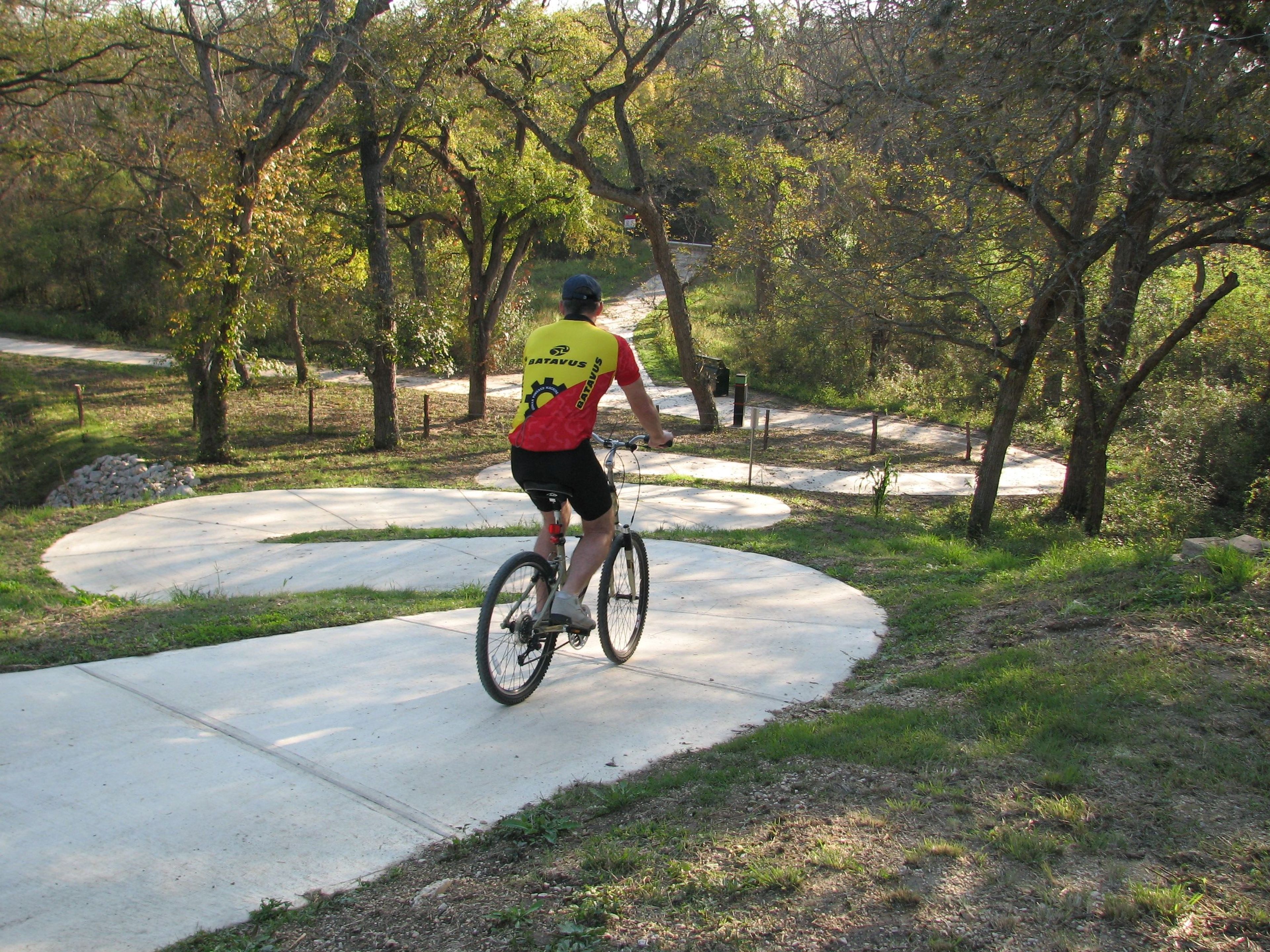 Switchback on the greenway. Photo by Jody Castro.