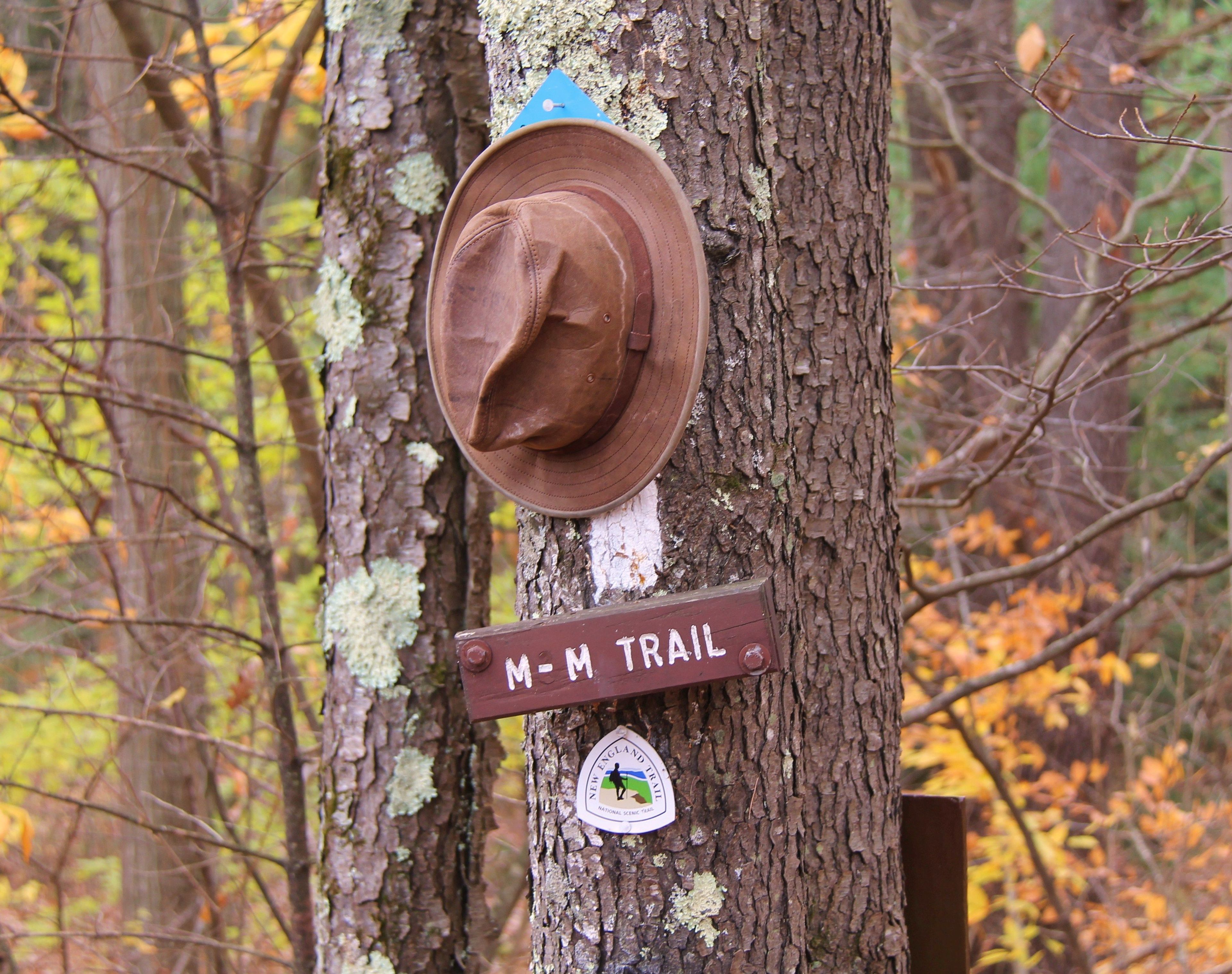 M-M Trail Sign. Photo by Sarah Bierden.