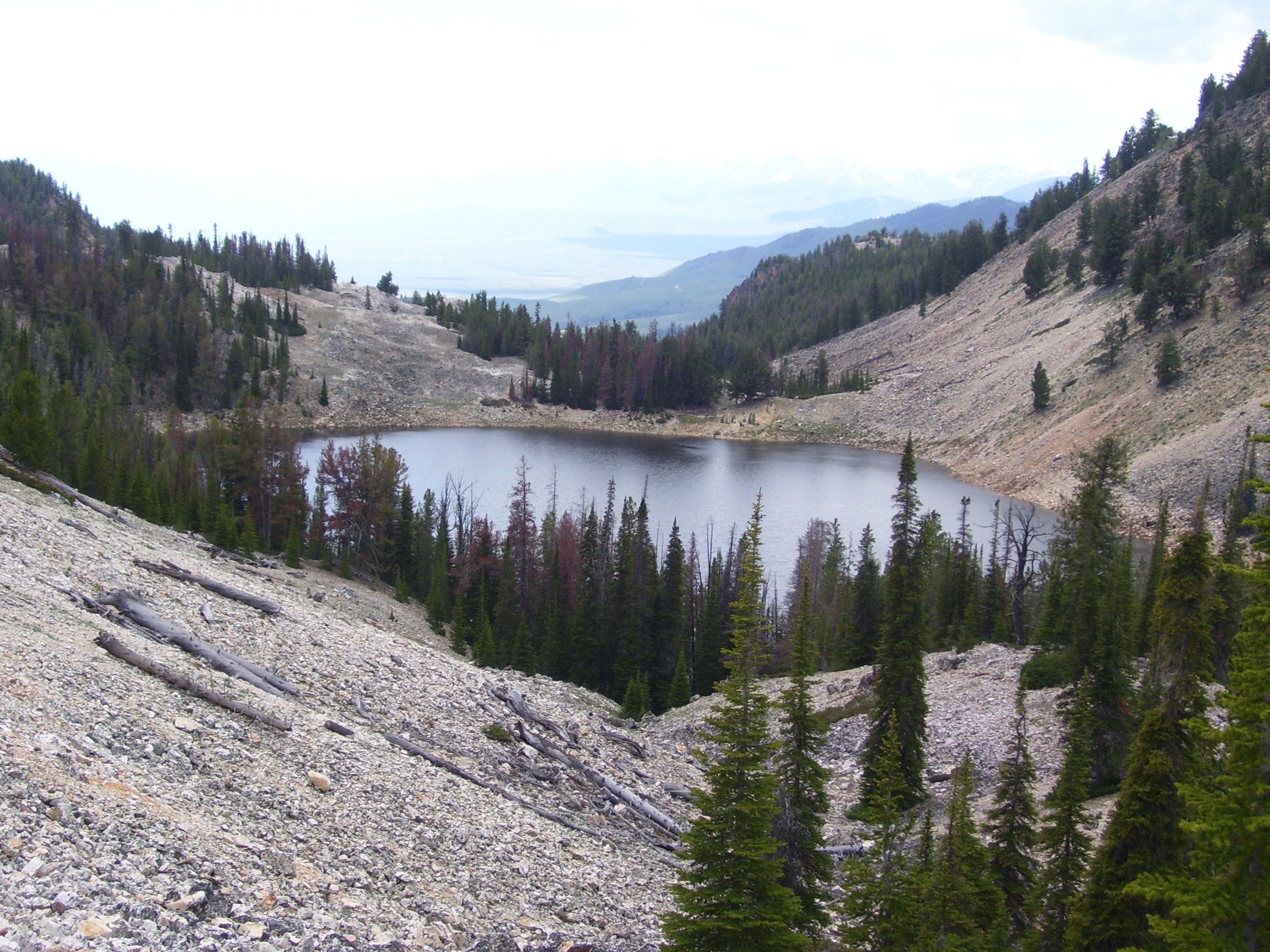 Mill Creek Lake view. Photo by USFS.