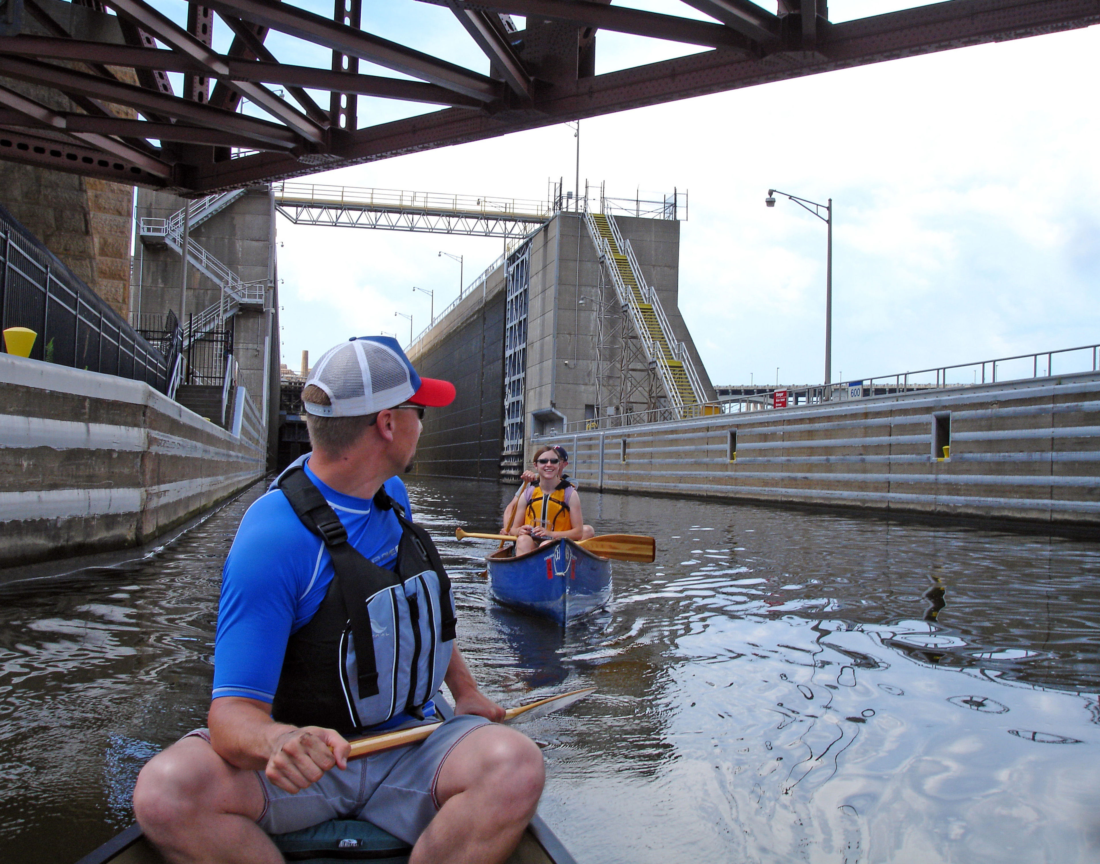 A fun day on the river. The best way to experience the Mississippi River is on it! Photo by Ann Rexine.