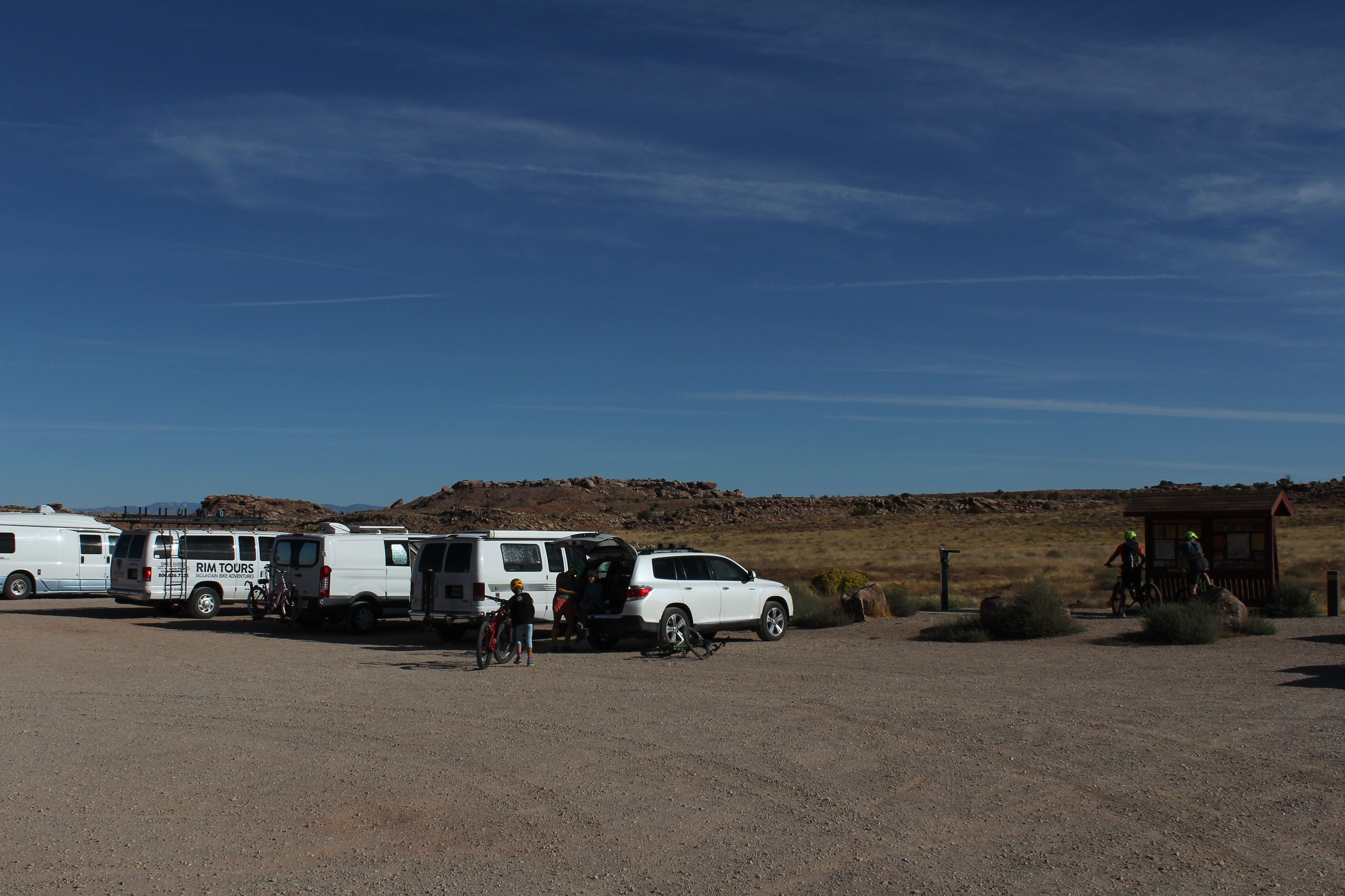 trailhead parking