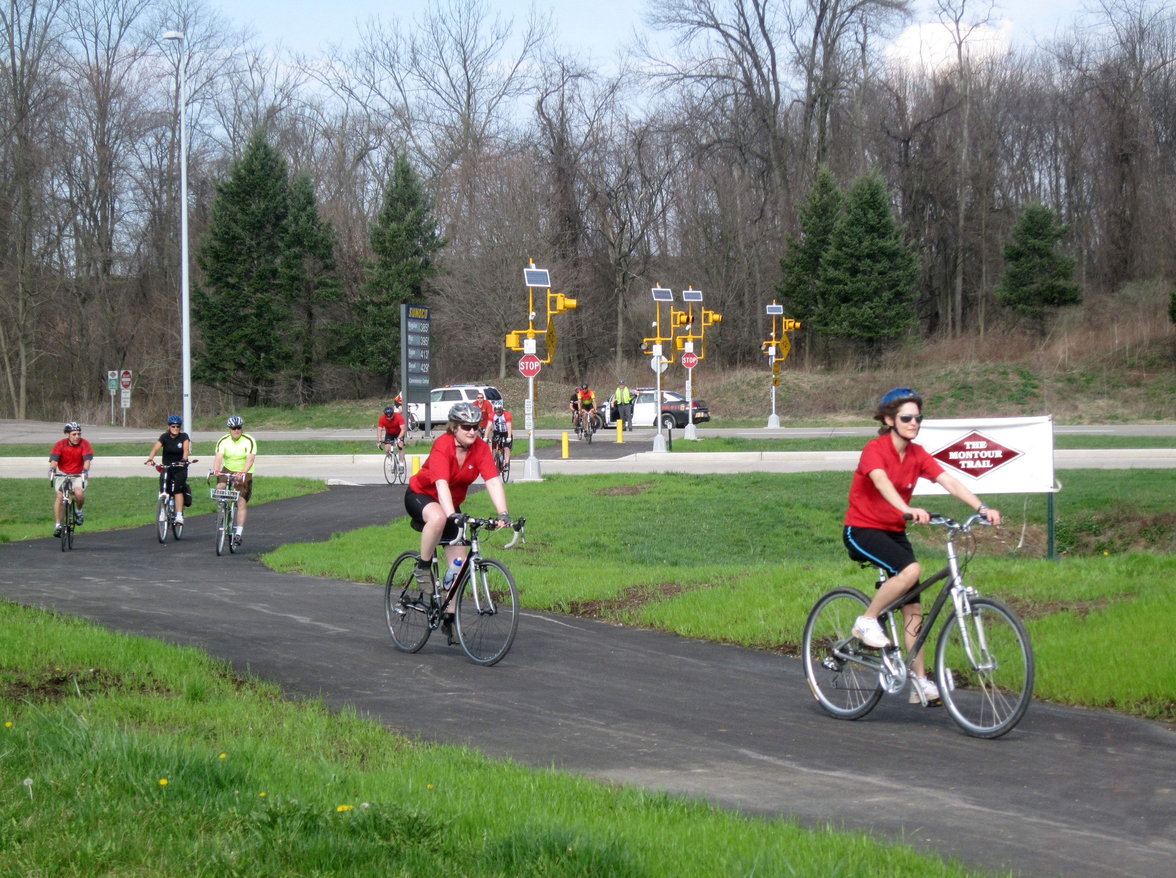 Grand Opening of the innovative Montour Airport Connector. Photo by Mary Shaw.