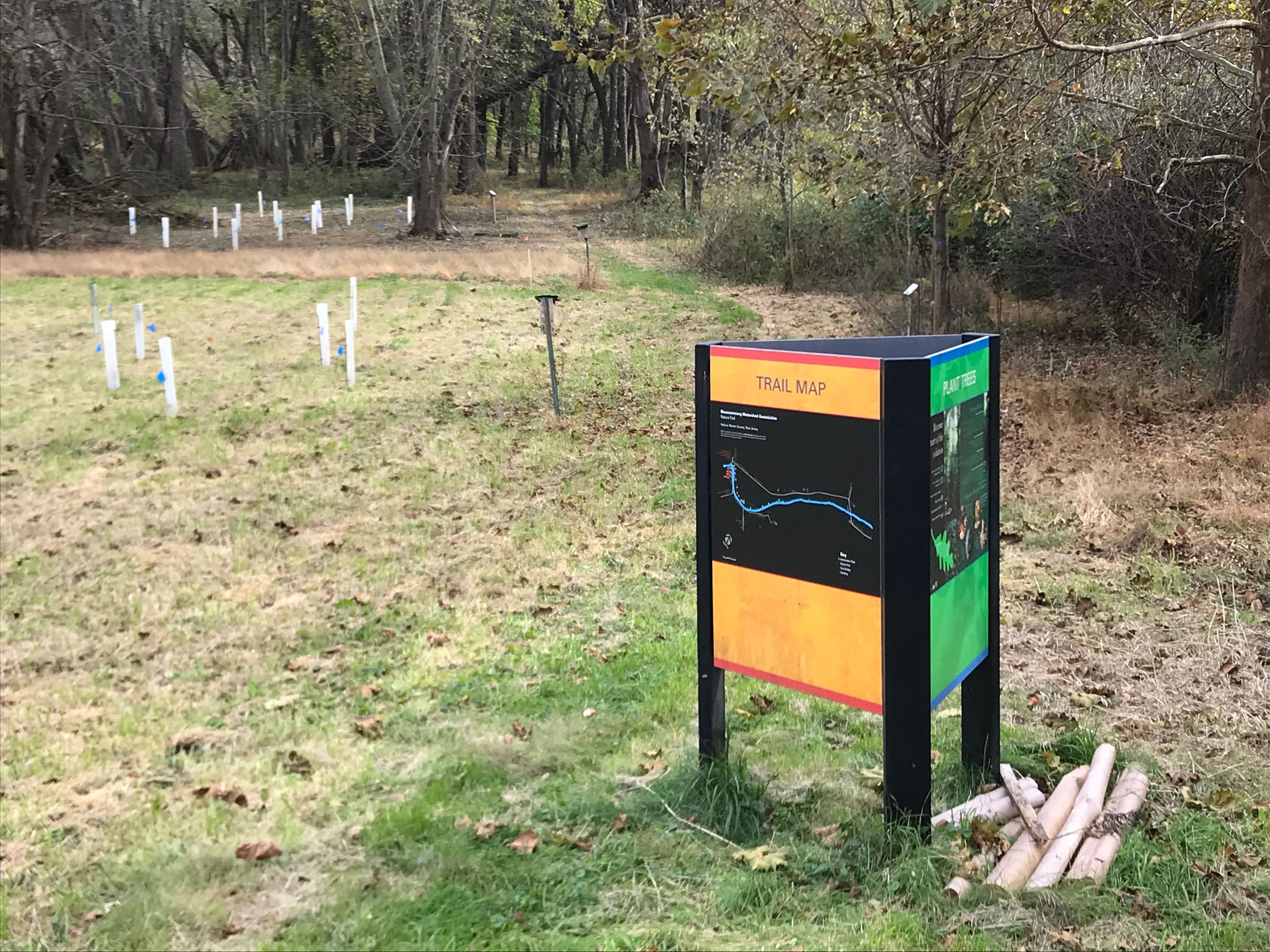 MWA Education Trail Head Sign