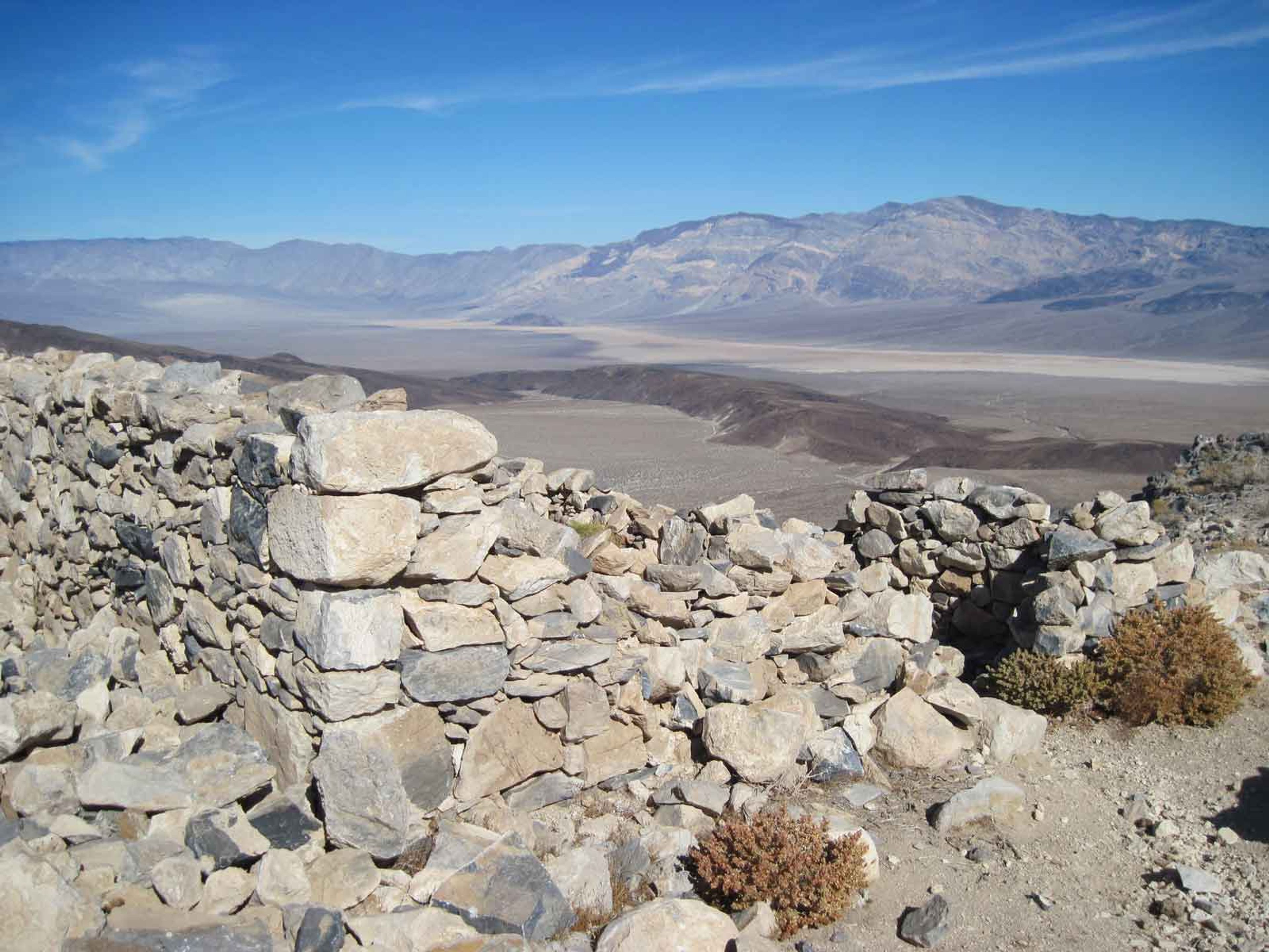 #9 Panamint Valley view from Lookout city ruins.