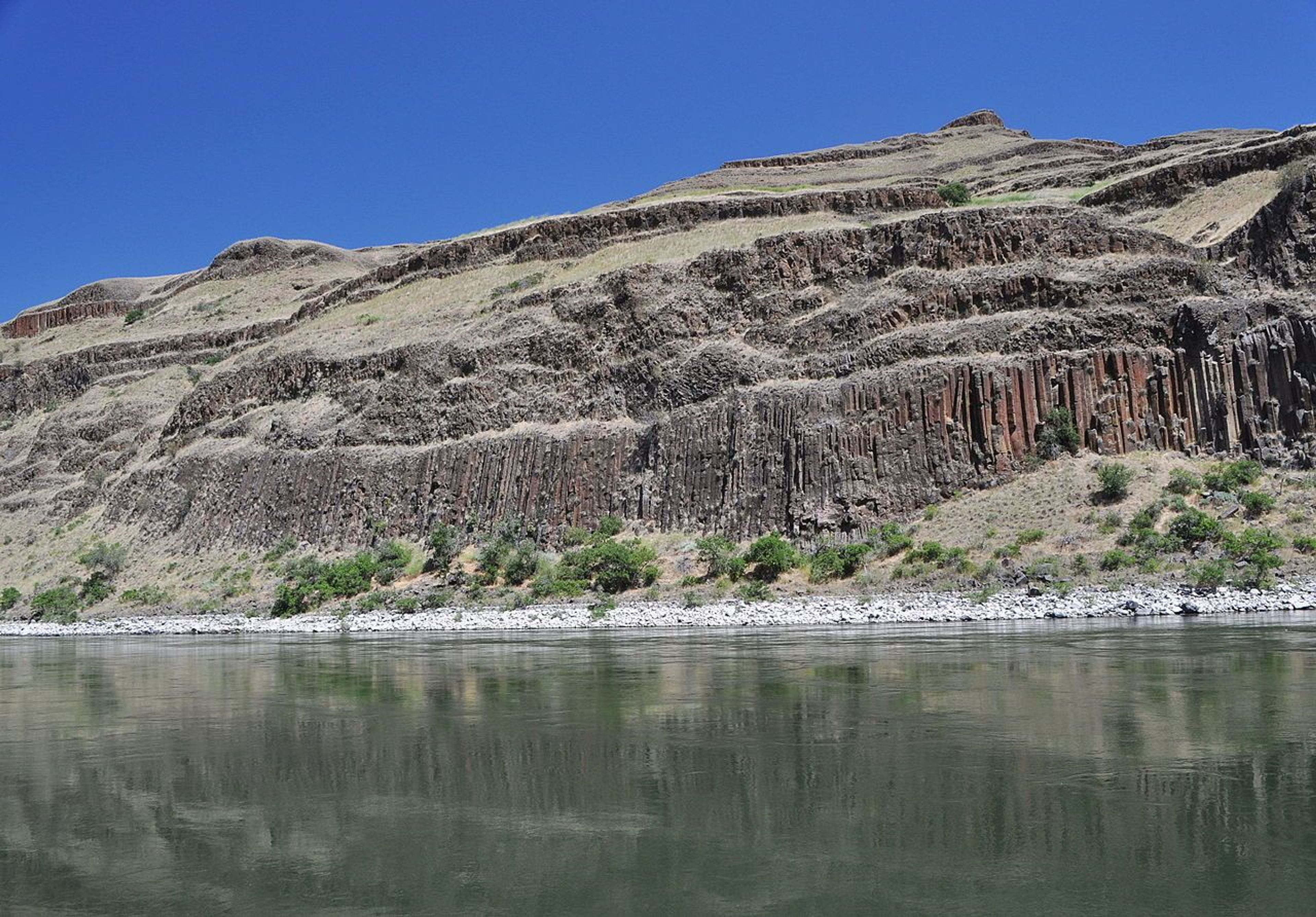 Along the Nez Perce National Historic Trail, Dug Bar on the Snake River in the Hells Canyon National Recreation Area. Photo by USFS.