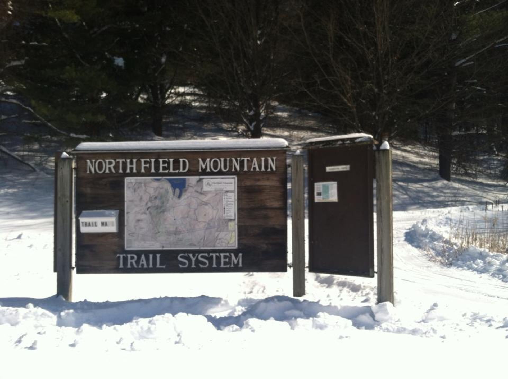 Out for some snowshoeing. Photo by Ariel Lavery.