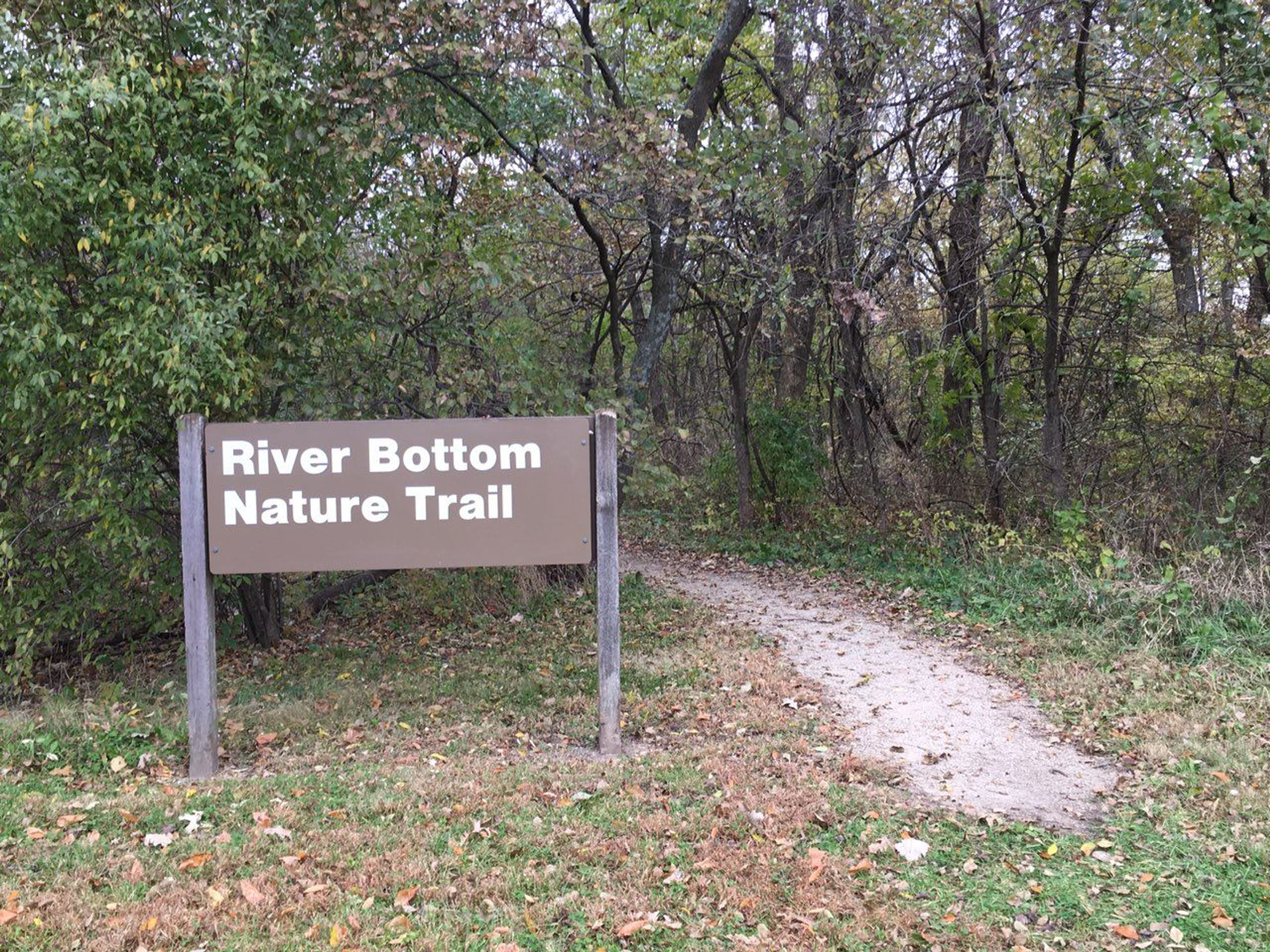 River Bottom Nature Trail-Outlet Campground Trail System Trailhead 2