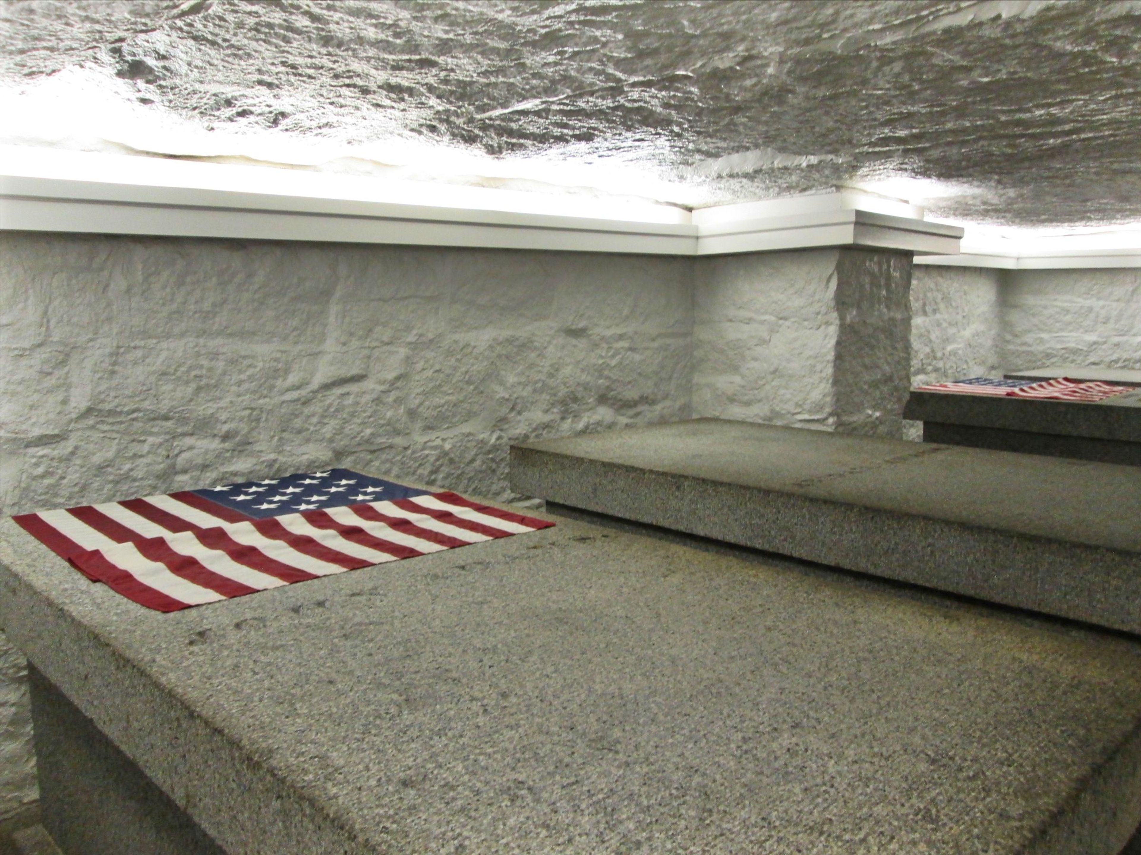 Adams crypt, United First Parish Church, Quincy, Mass. Photo by Valerie A. Russo.