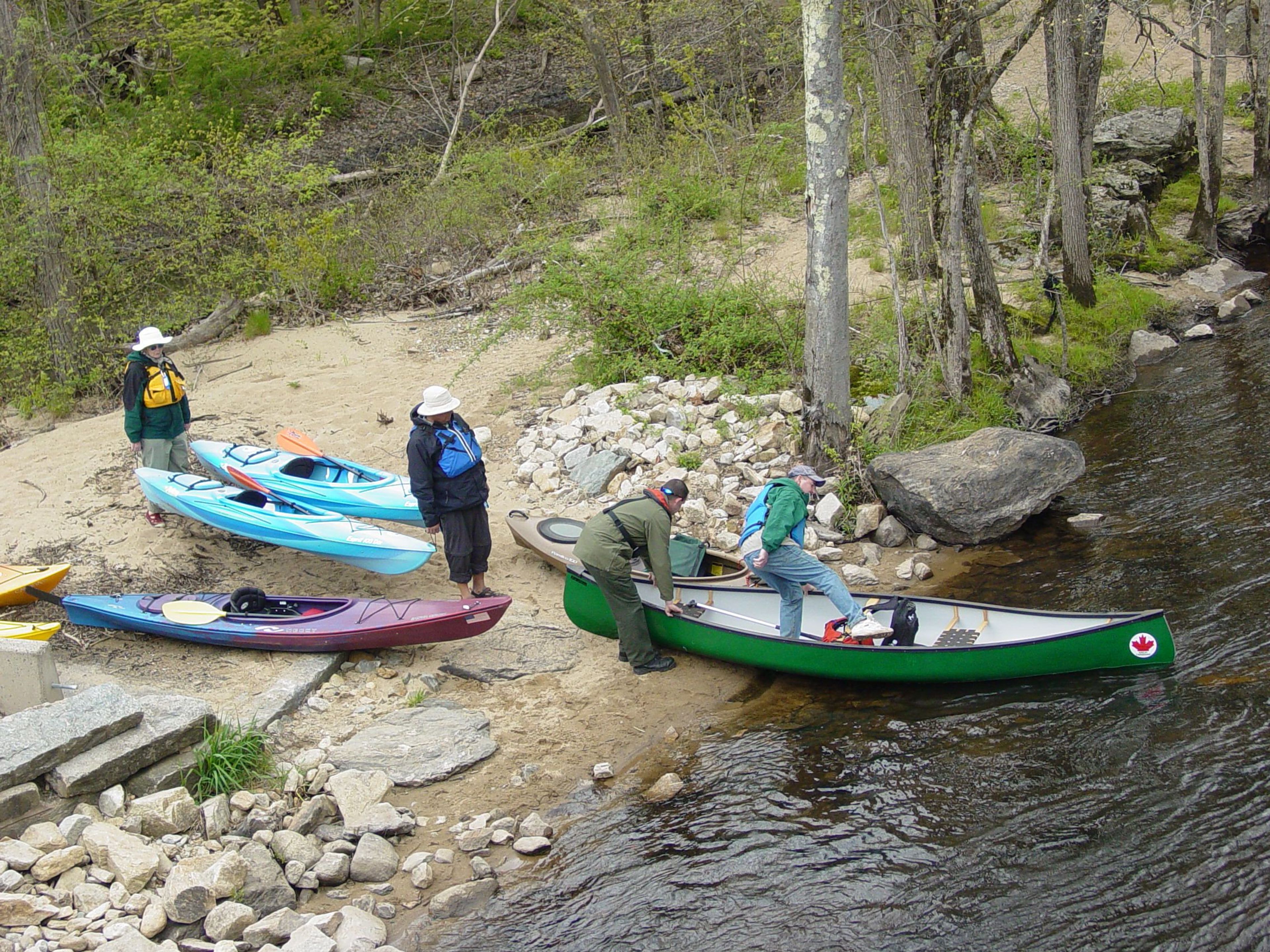 Canoe and kayak launch. Photo by US Army Corp of Engineers.