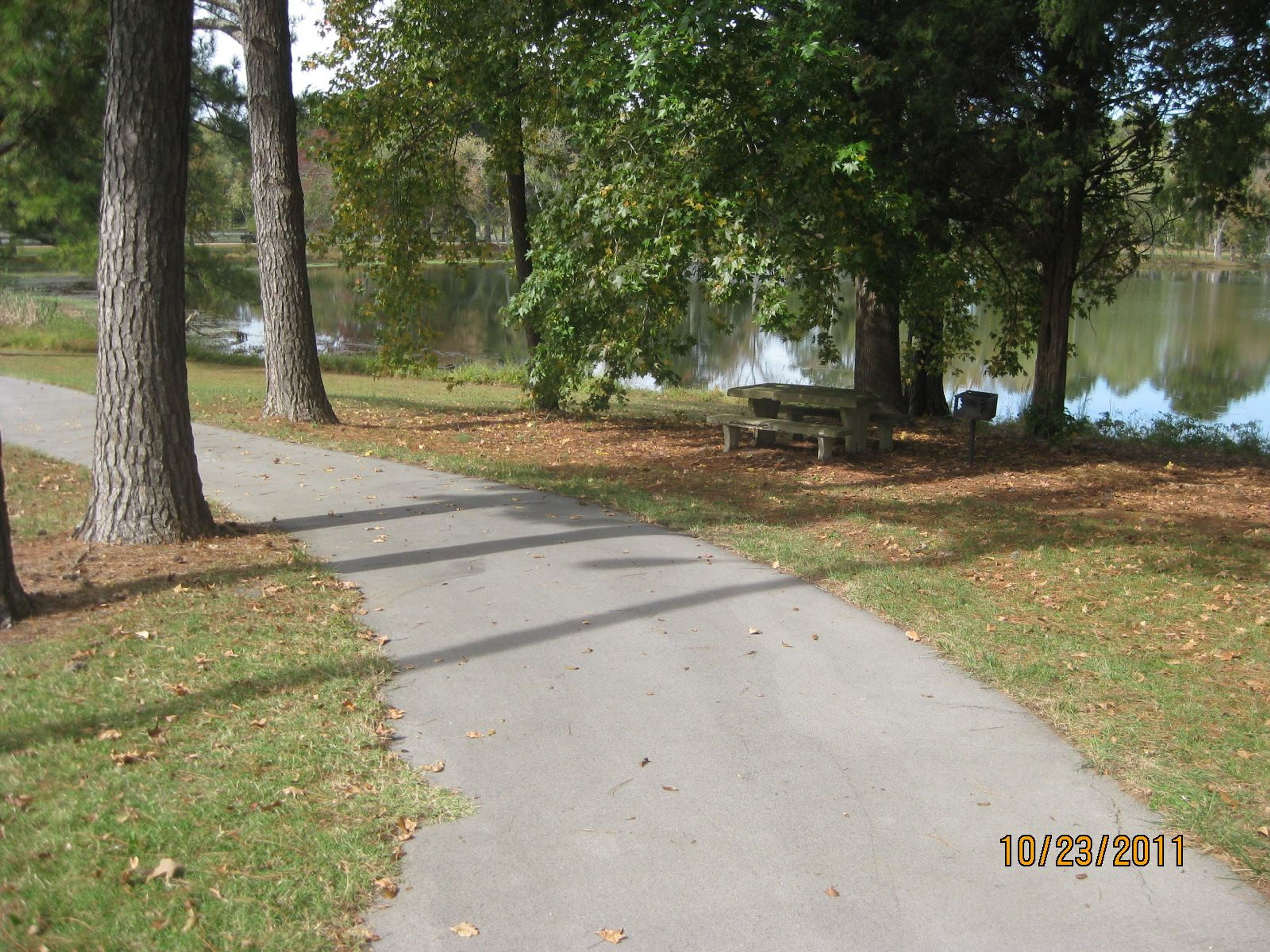 Trail beginning at trailhead