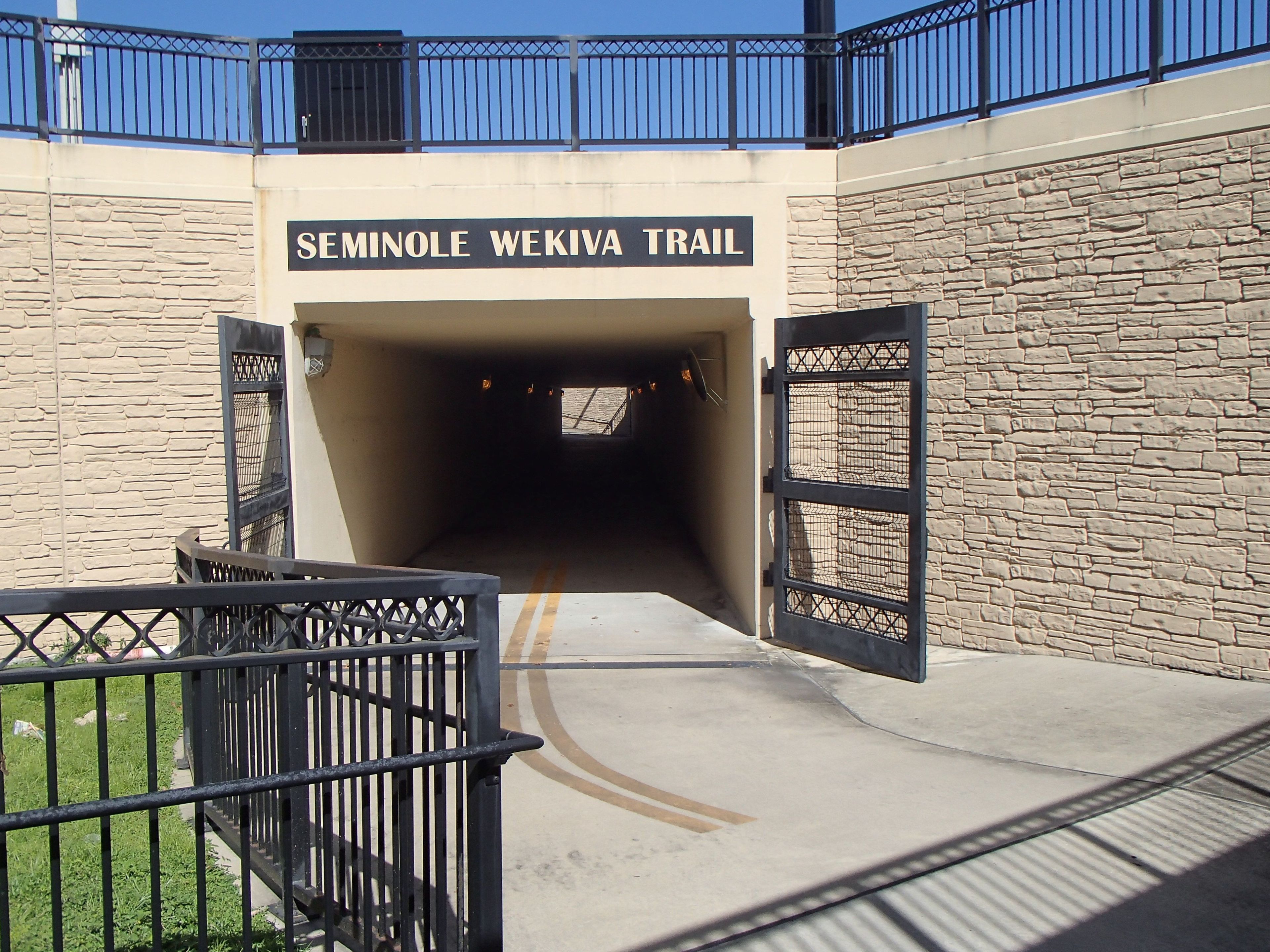 Seminole Wekiva Trail Tunnel. Photo by Doug Alderson.