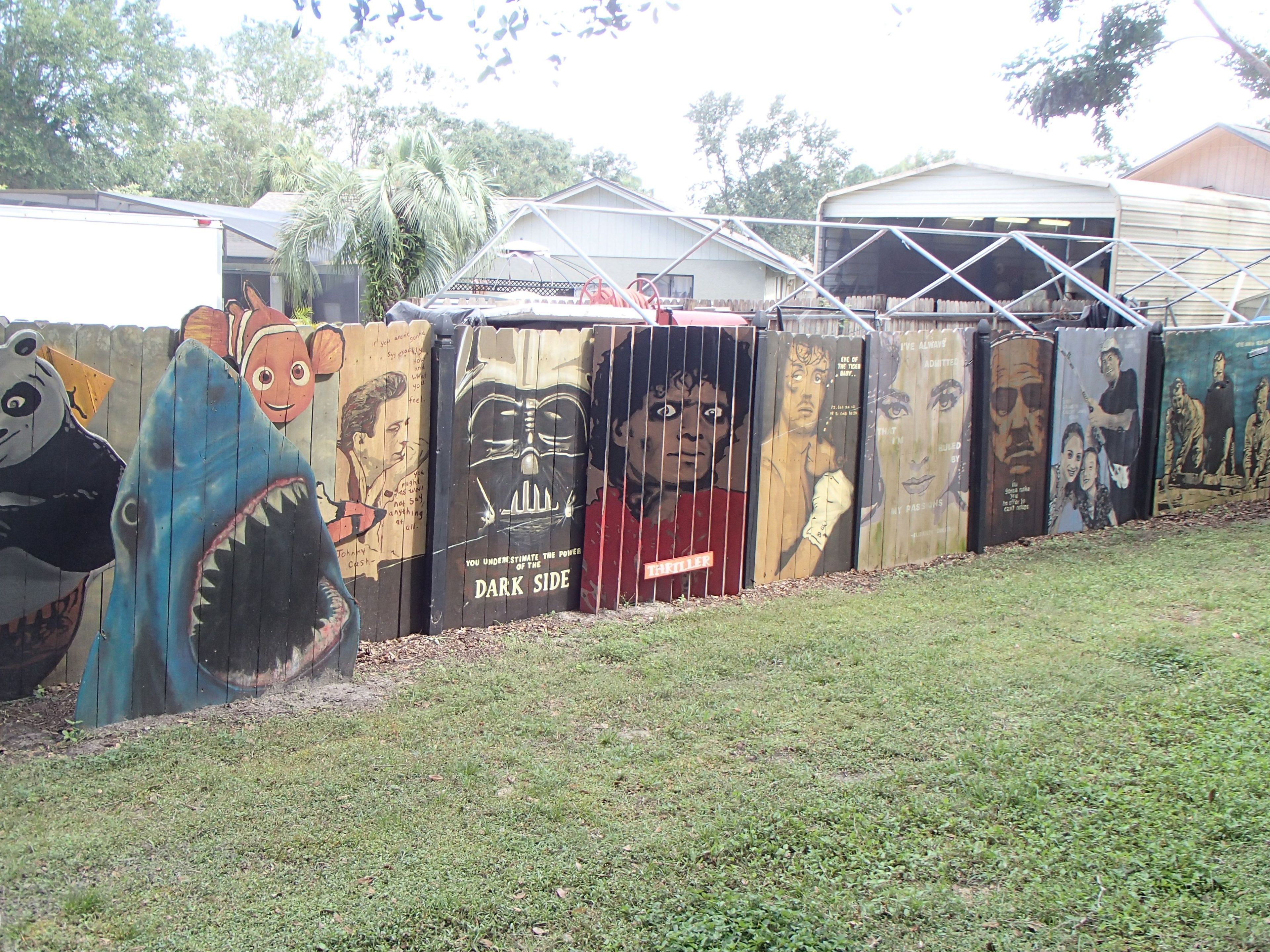 Trail murals. Photo by Doug Alderson.