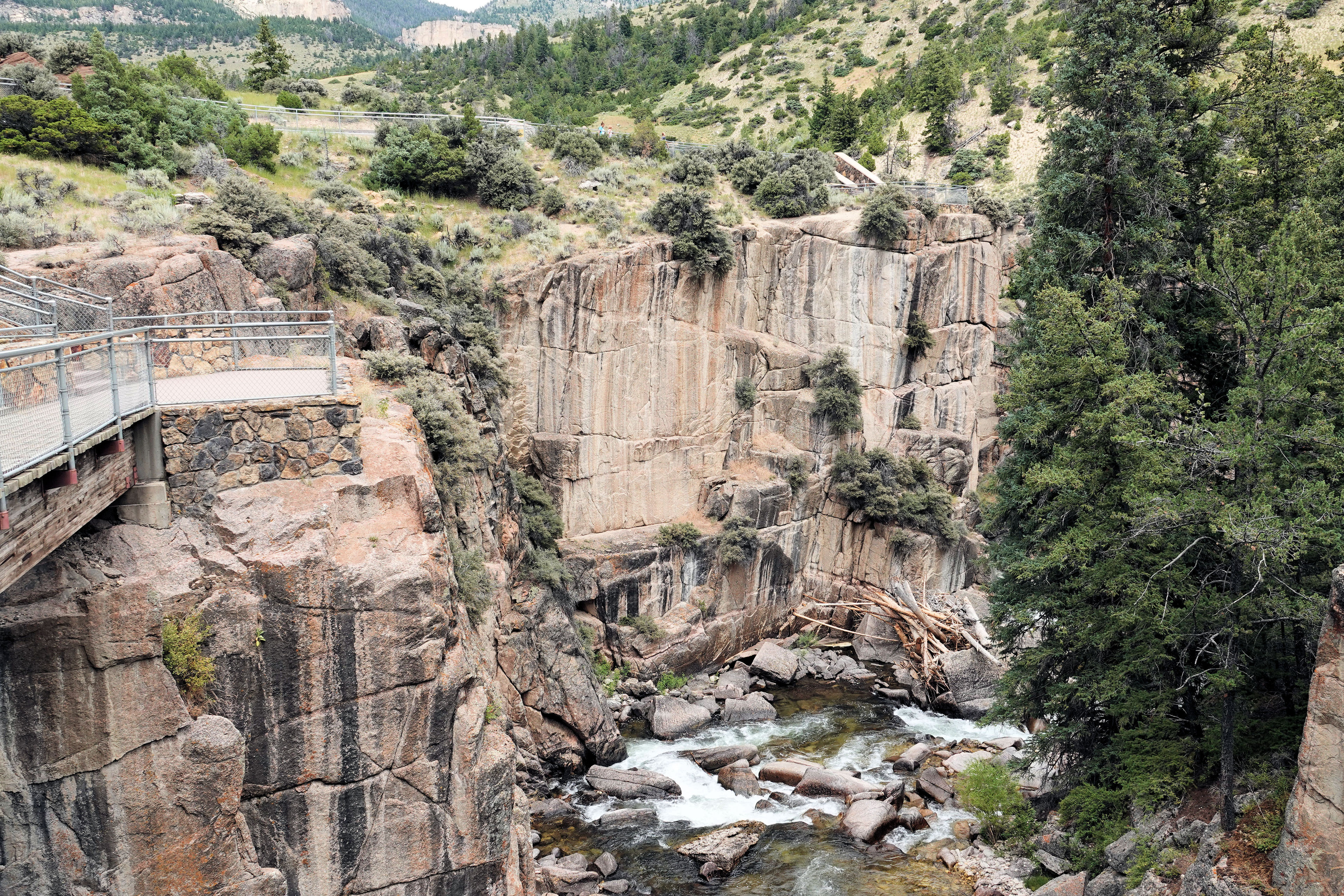 Shell Falls - 7-17-18. Photo by Jim Walla.