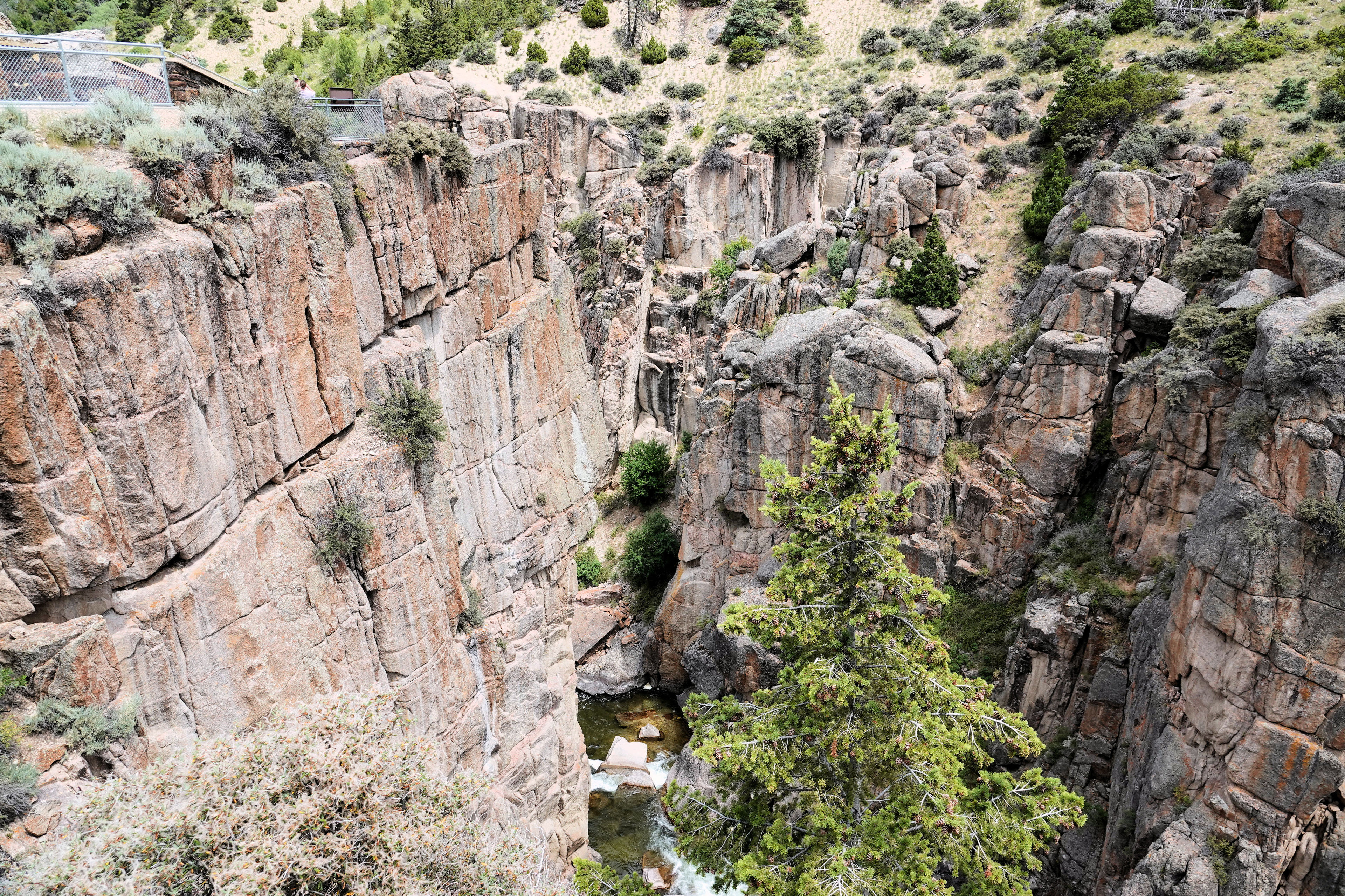 Shell Falls - 7-17-18. Photo by Jim Walla.