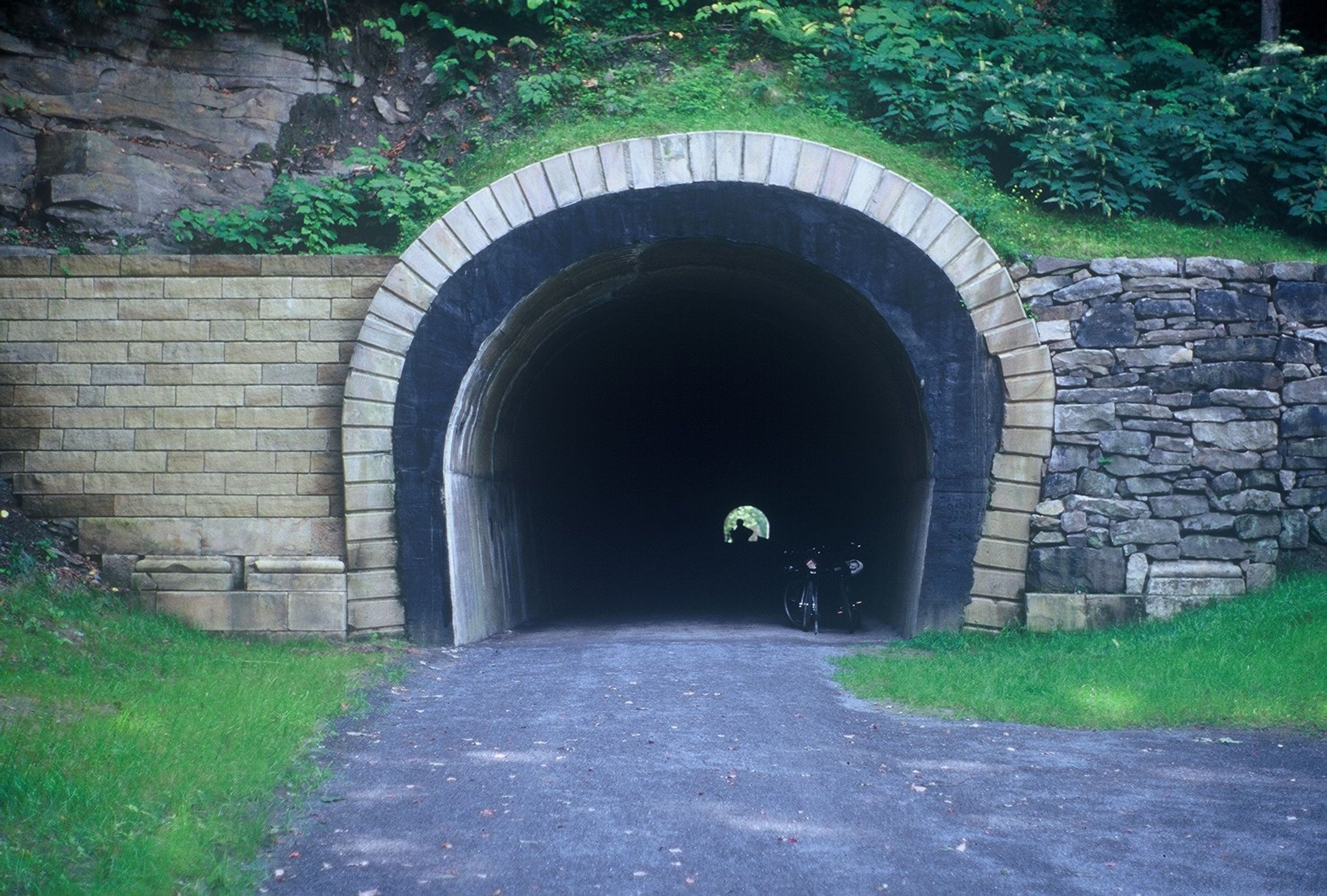 Eastern portal of the Staple Bend Tunnel.