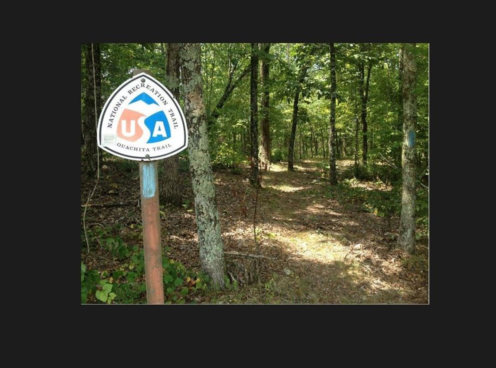 Signage at the Kerr Arboretum. Photo by USFS.