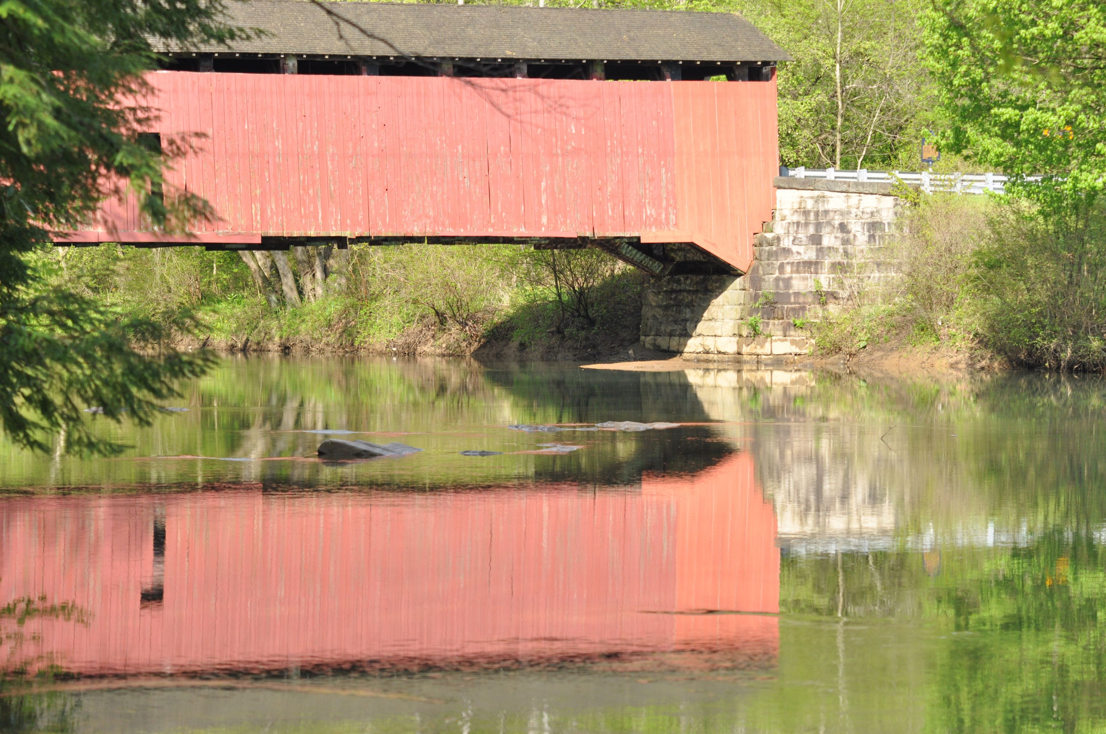 McGees Mills Covered Bridge. Photo by Sherri Clukey.