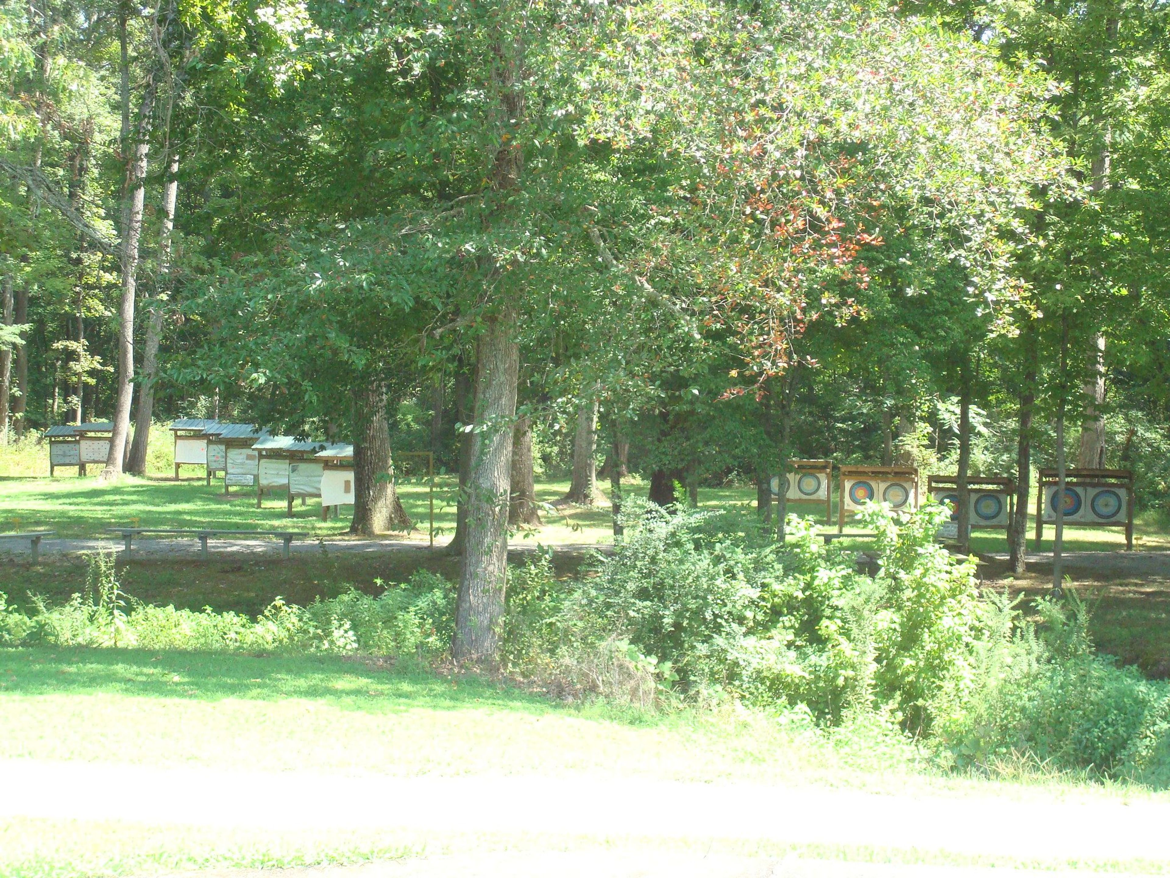 Archery range.