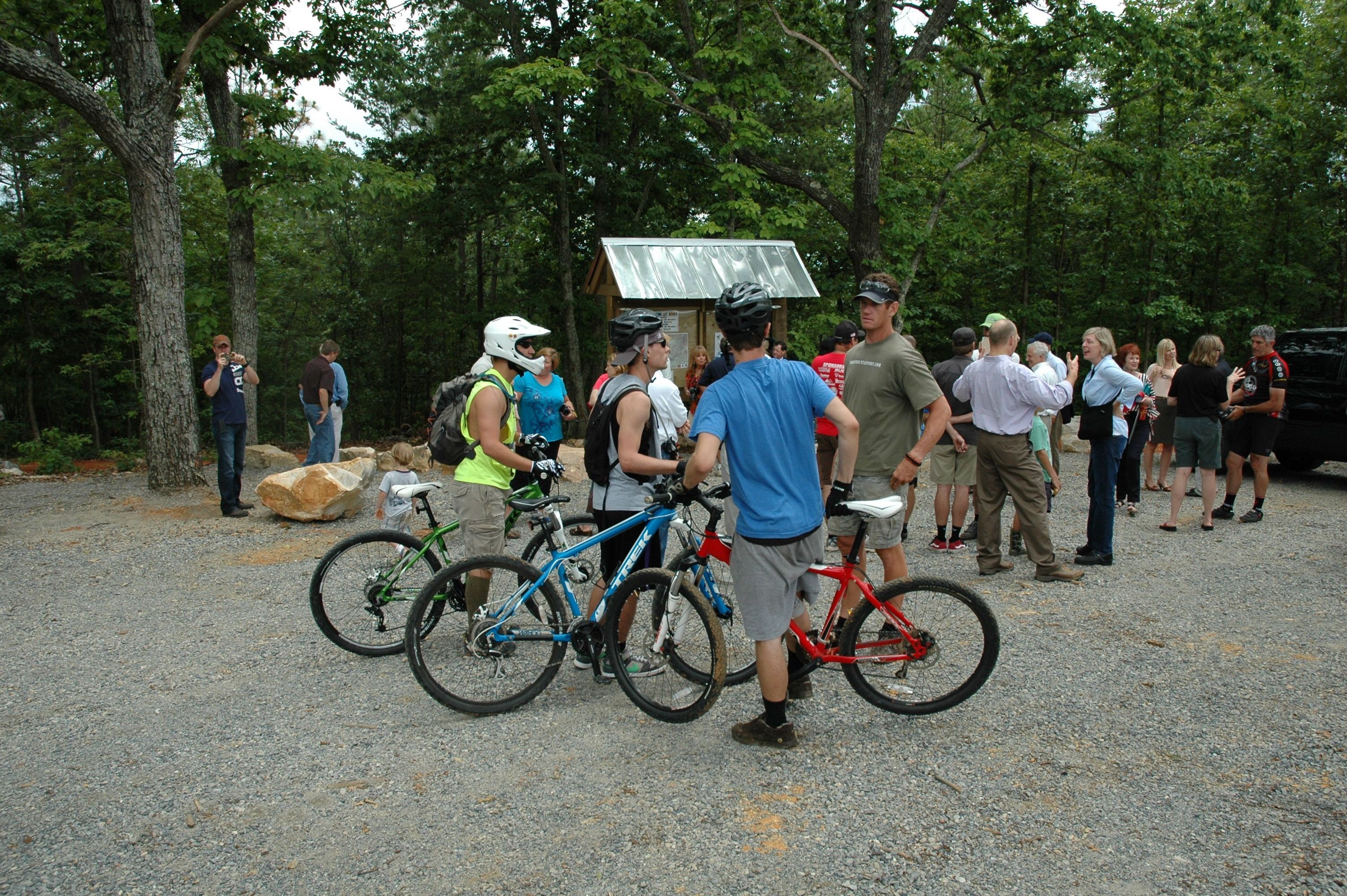 Bikers Preparing for the Big Ride