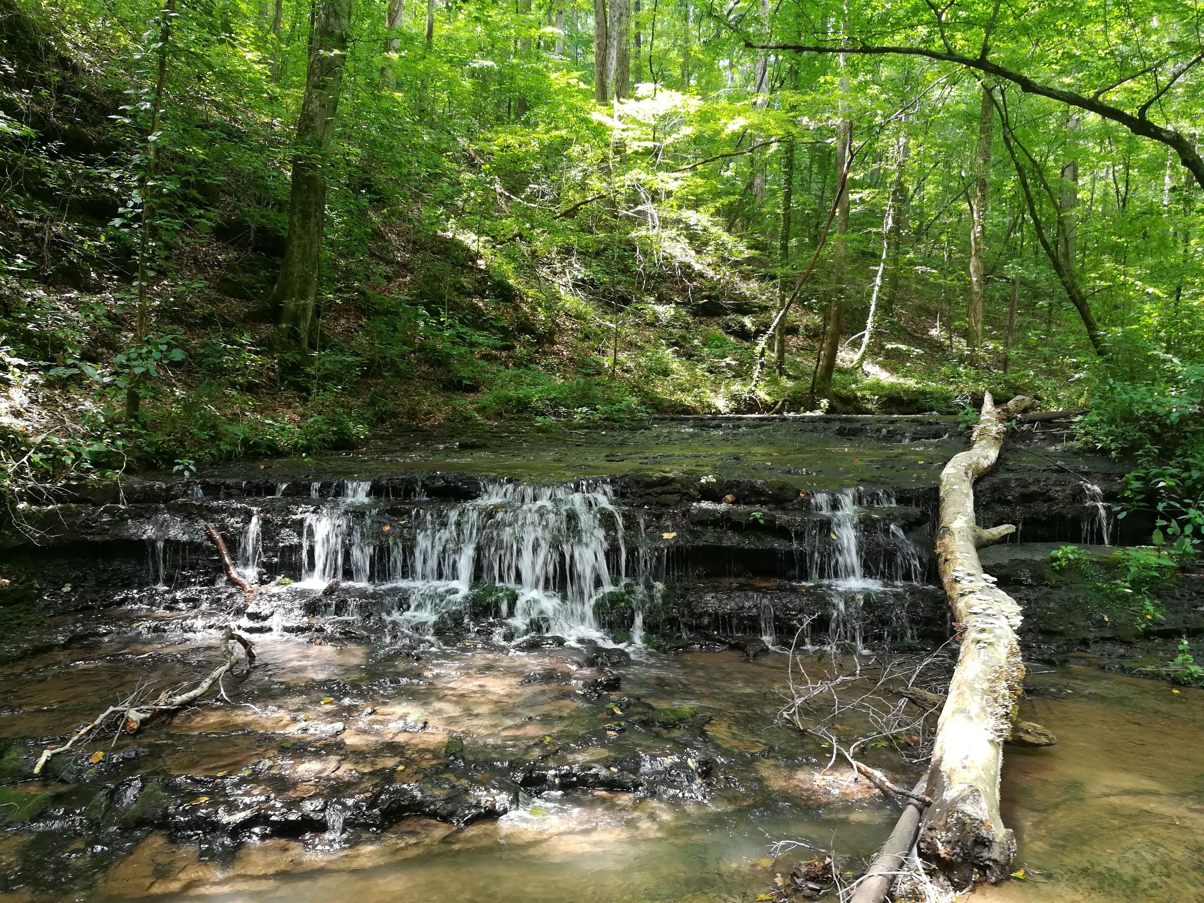 waterfall. Photo by Jerry Wheeler.