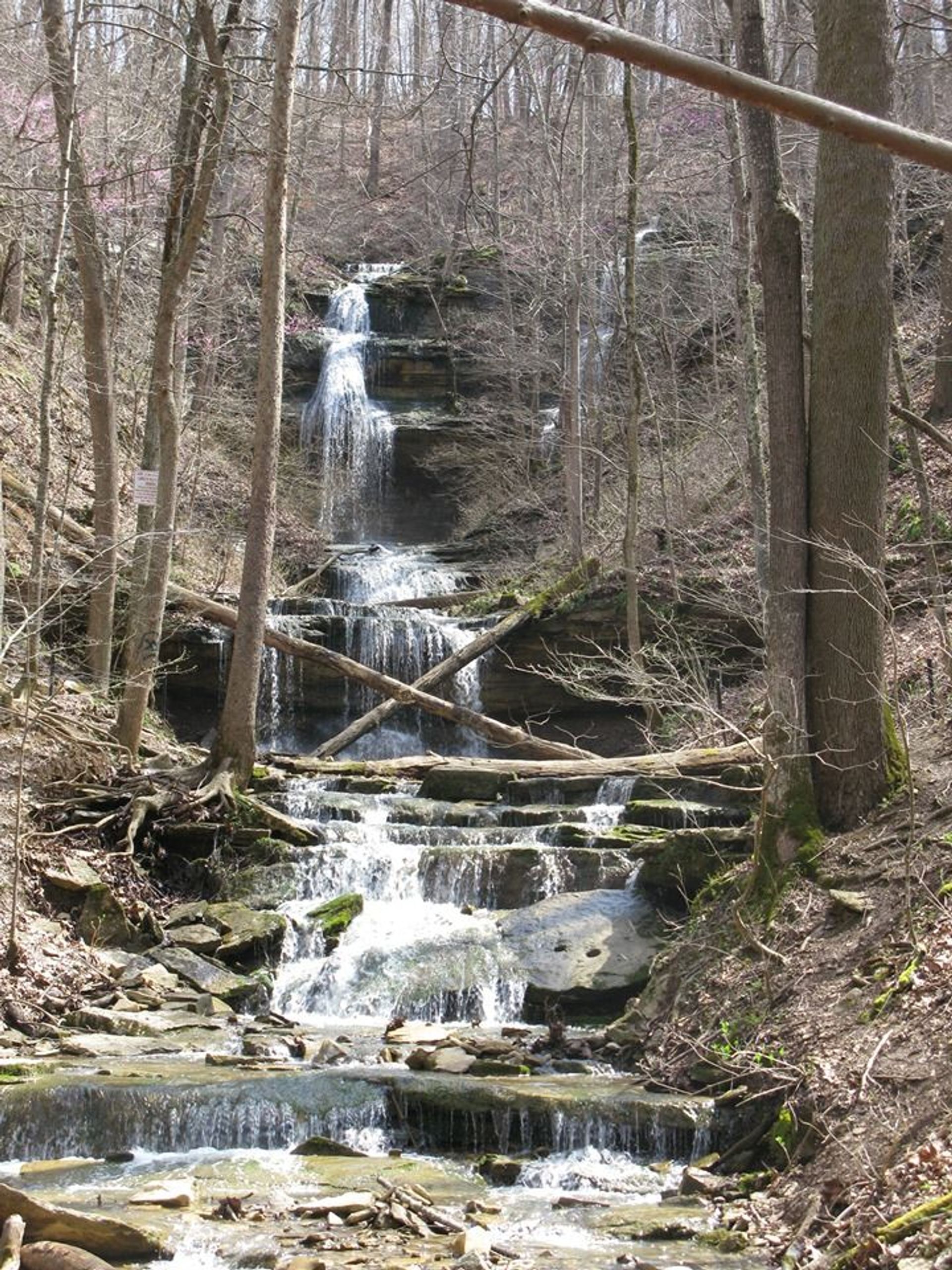 A historic hike to twin waterfalls. Photo by U.S. Army Fort Knox.