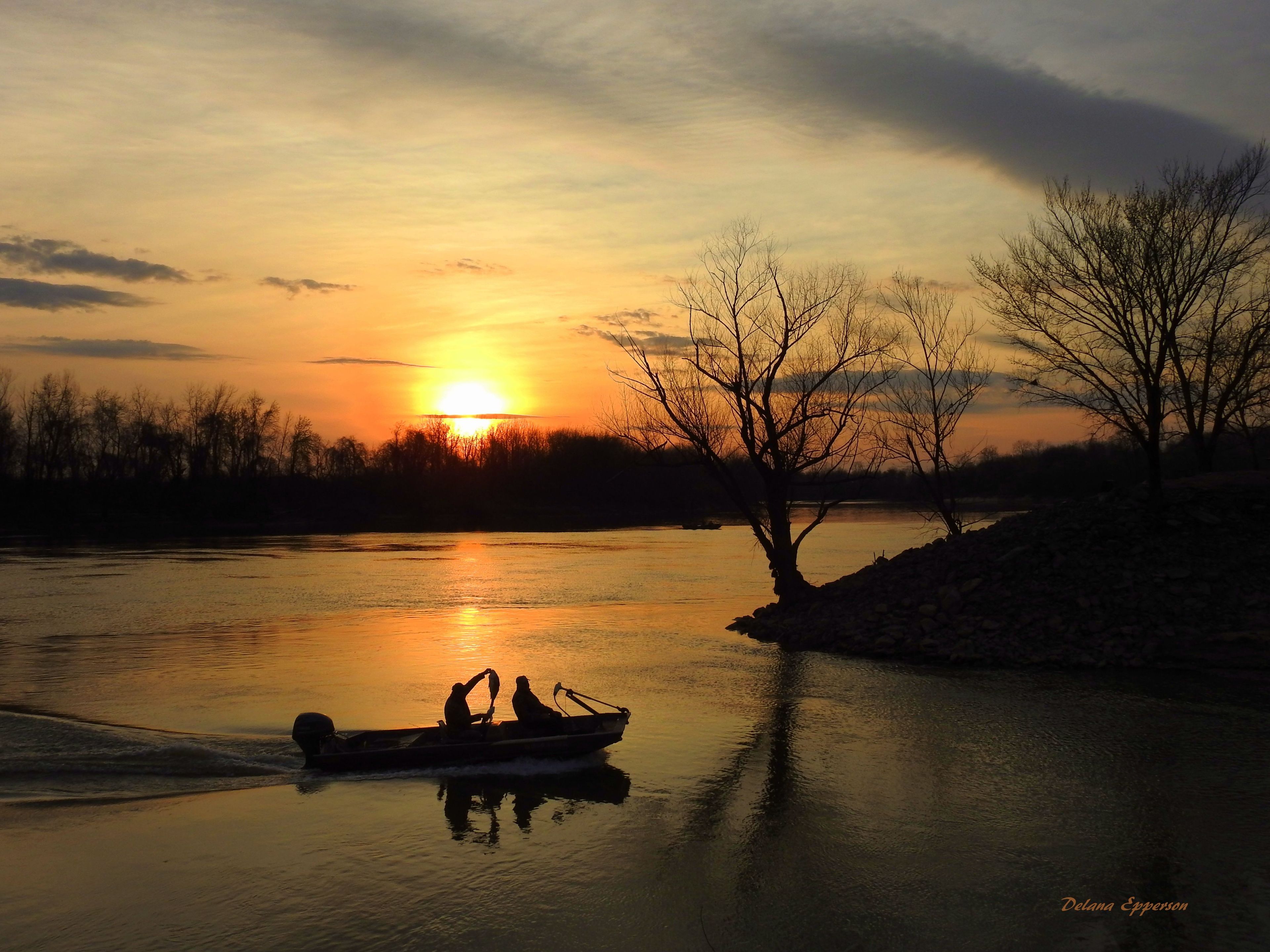 White River Sunset at the Jacksonport State Park near Tunstall Riverwalk Trail. Photo by Delana Epperson.